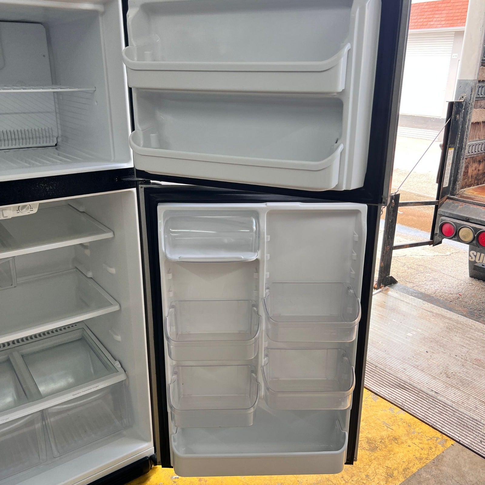 Frigidaire Stainless Steel Top and Bottom Refrigerator