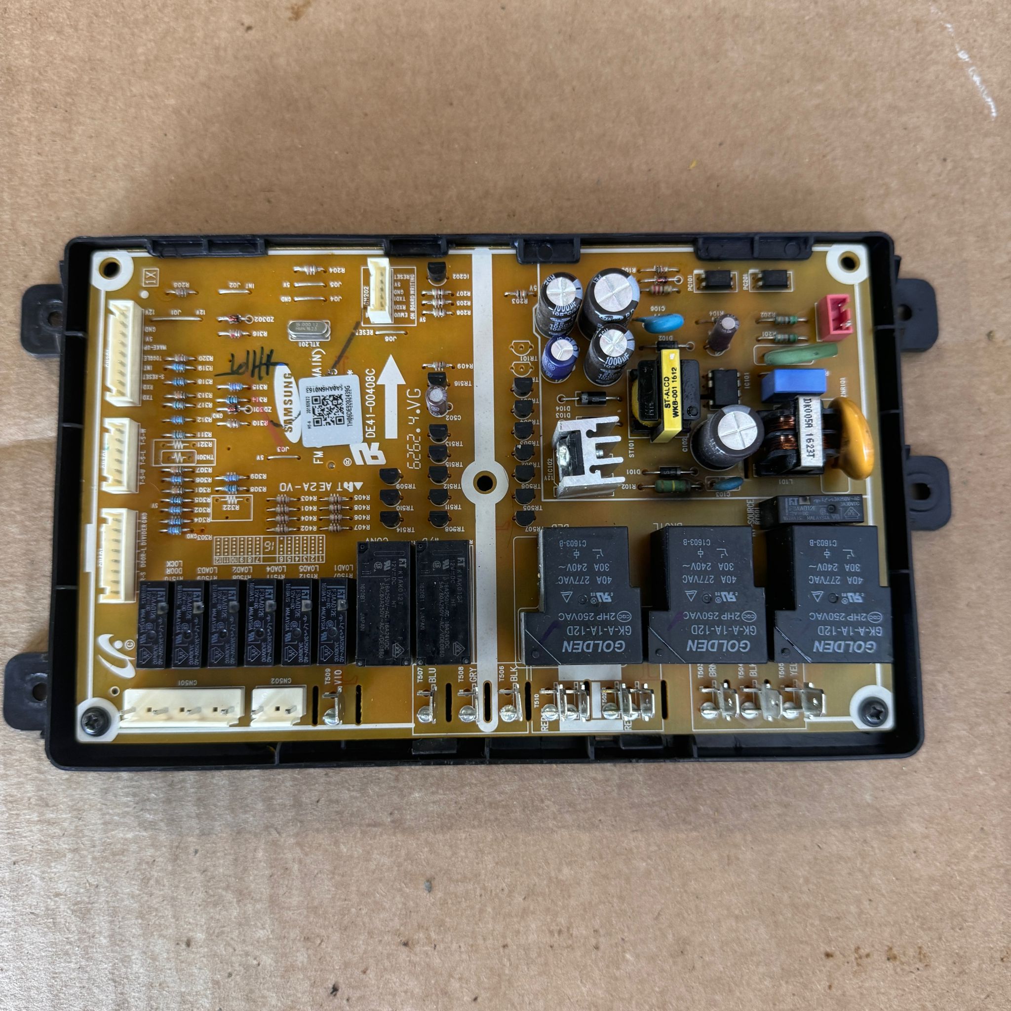 Samsung Range Oven Relay Control Board DE92-02439G