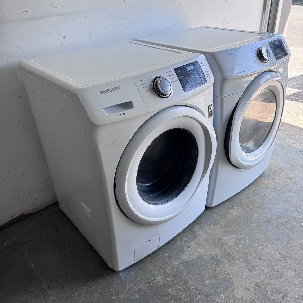 Samsung Washer and Dryer Front Load