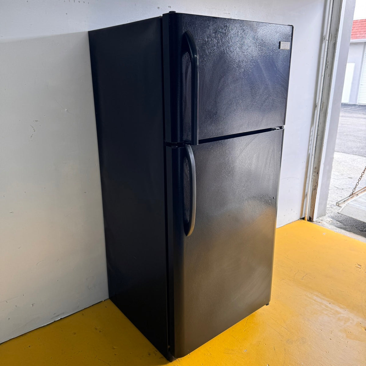 Frigidaire Black Top and Bottom Refrigerator