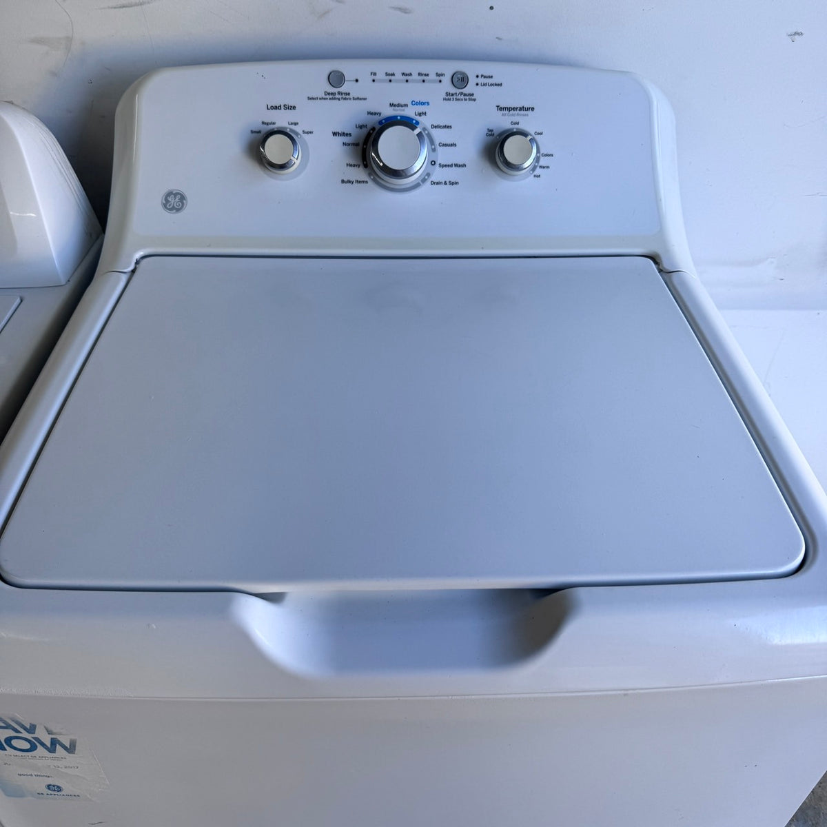 GE Washer and Admiral Dryer Set