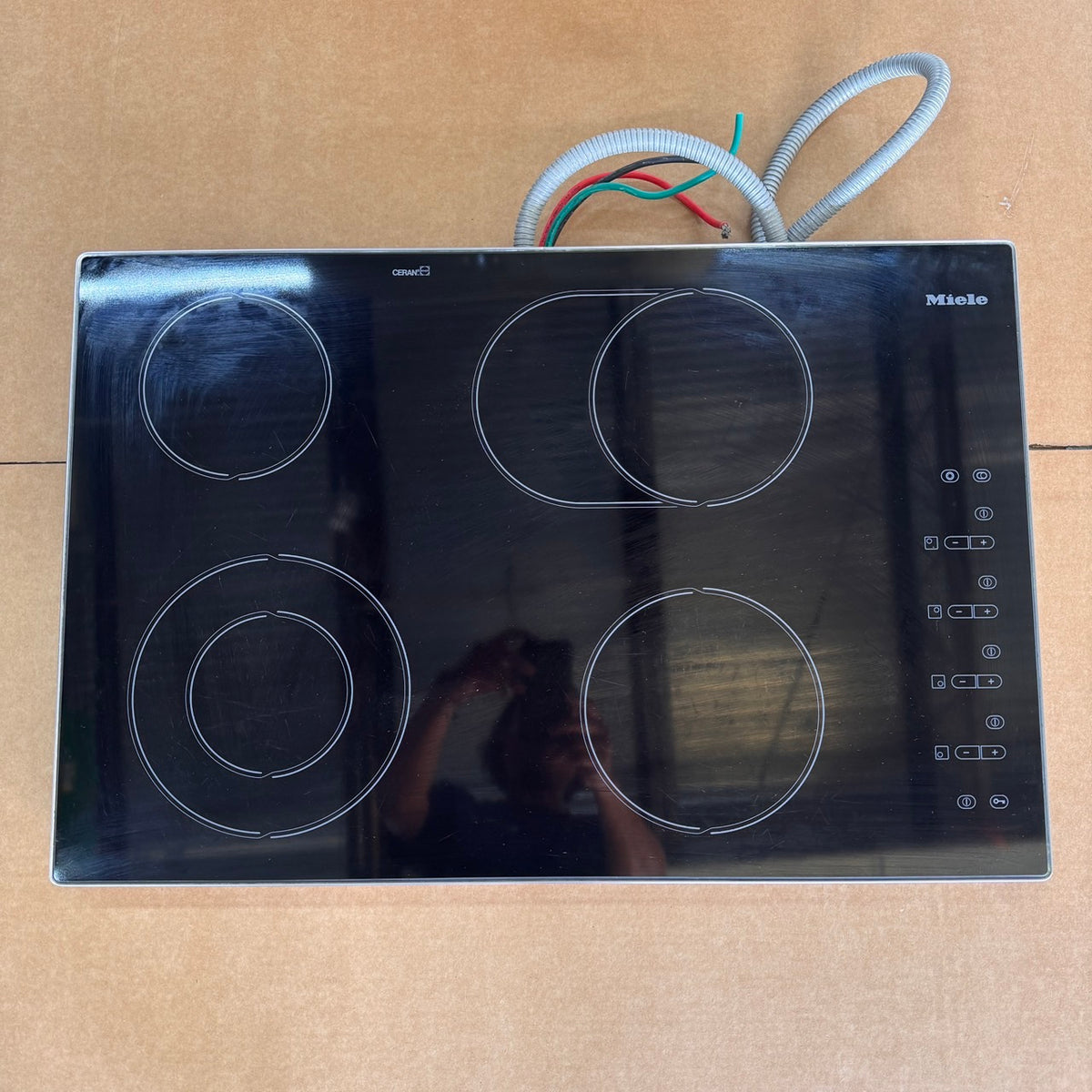 Miele 30" Electric Cooktop Smooth Glass Touch