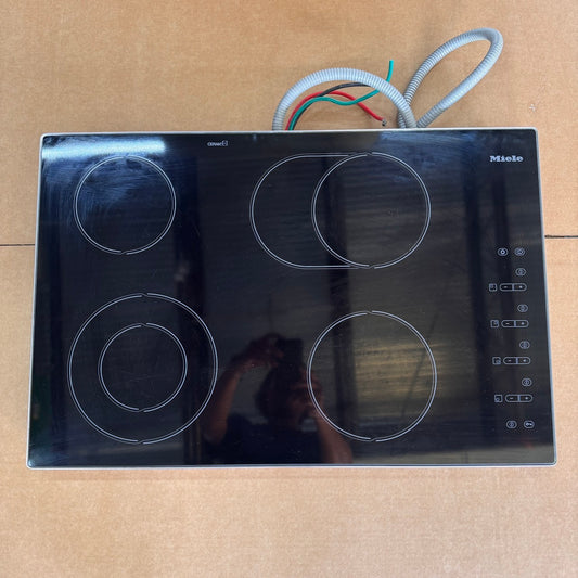 Miele 30" Electric Cooktop Smooth Glass Touch