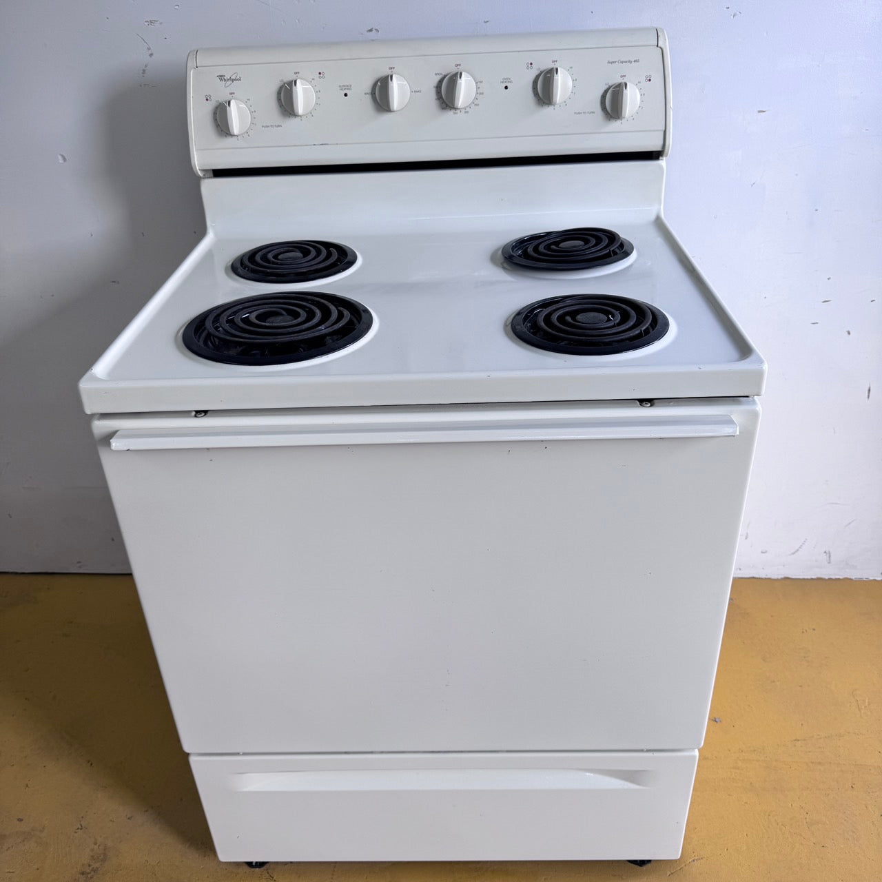 Whirlpool Coil Electric Stove (Off White)