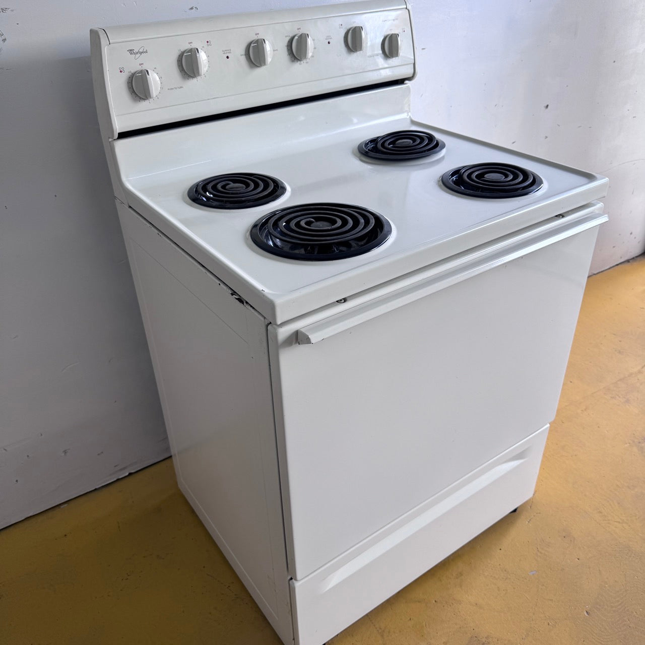 Whirlpool Coil Electric Stove (Off White)