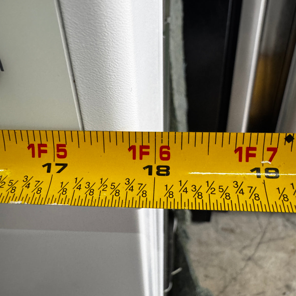 18" GE White Dishwasher