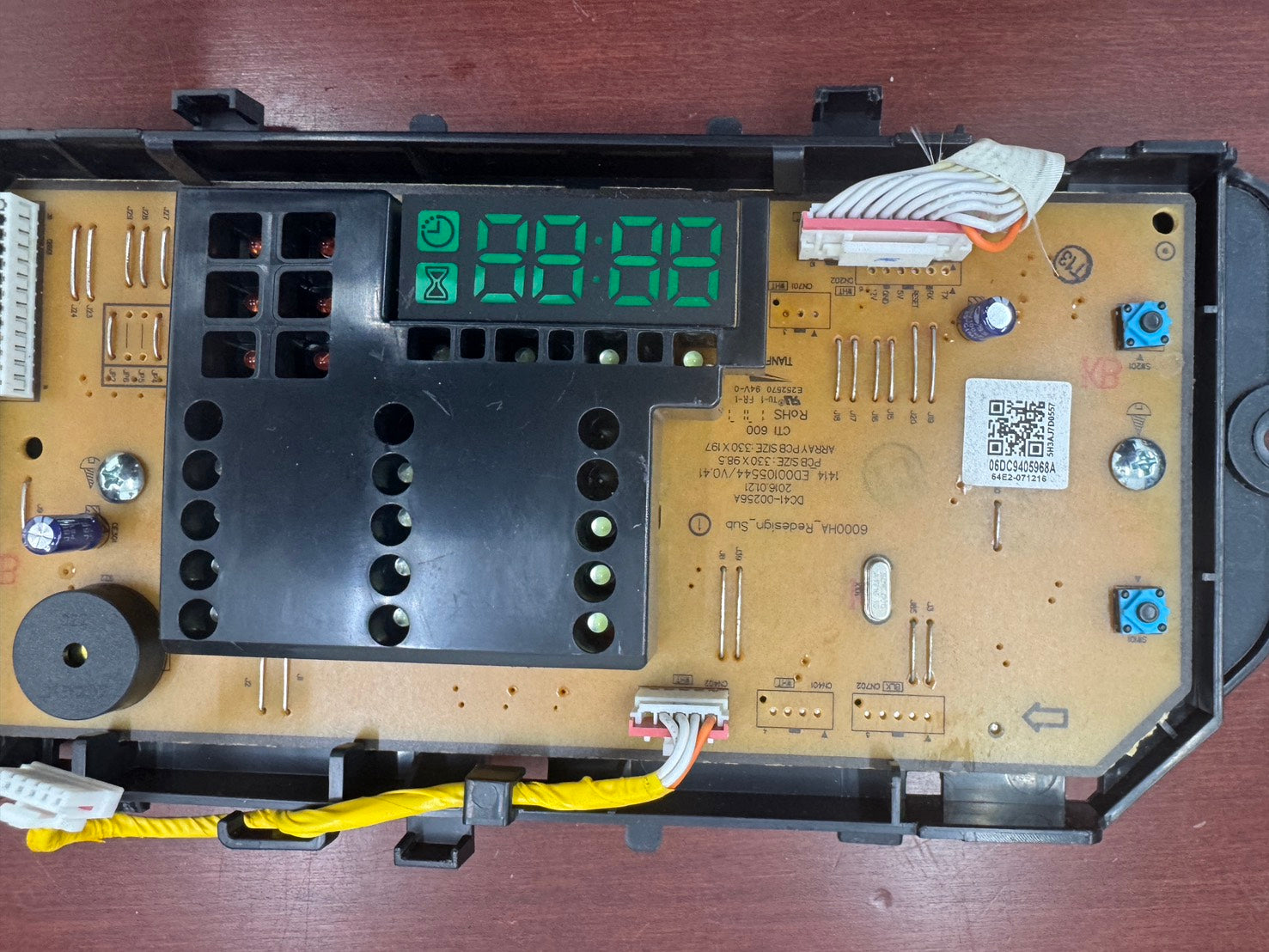 Samsung Washer Display Board Assembly DC92-01802J