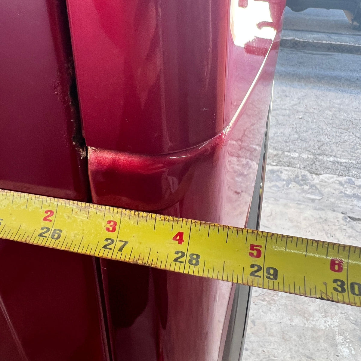 LG Washer Front Load - Red with Pedestal