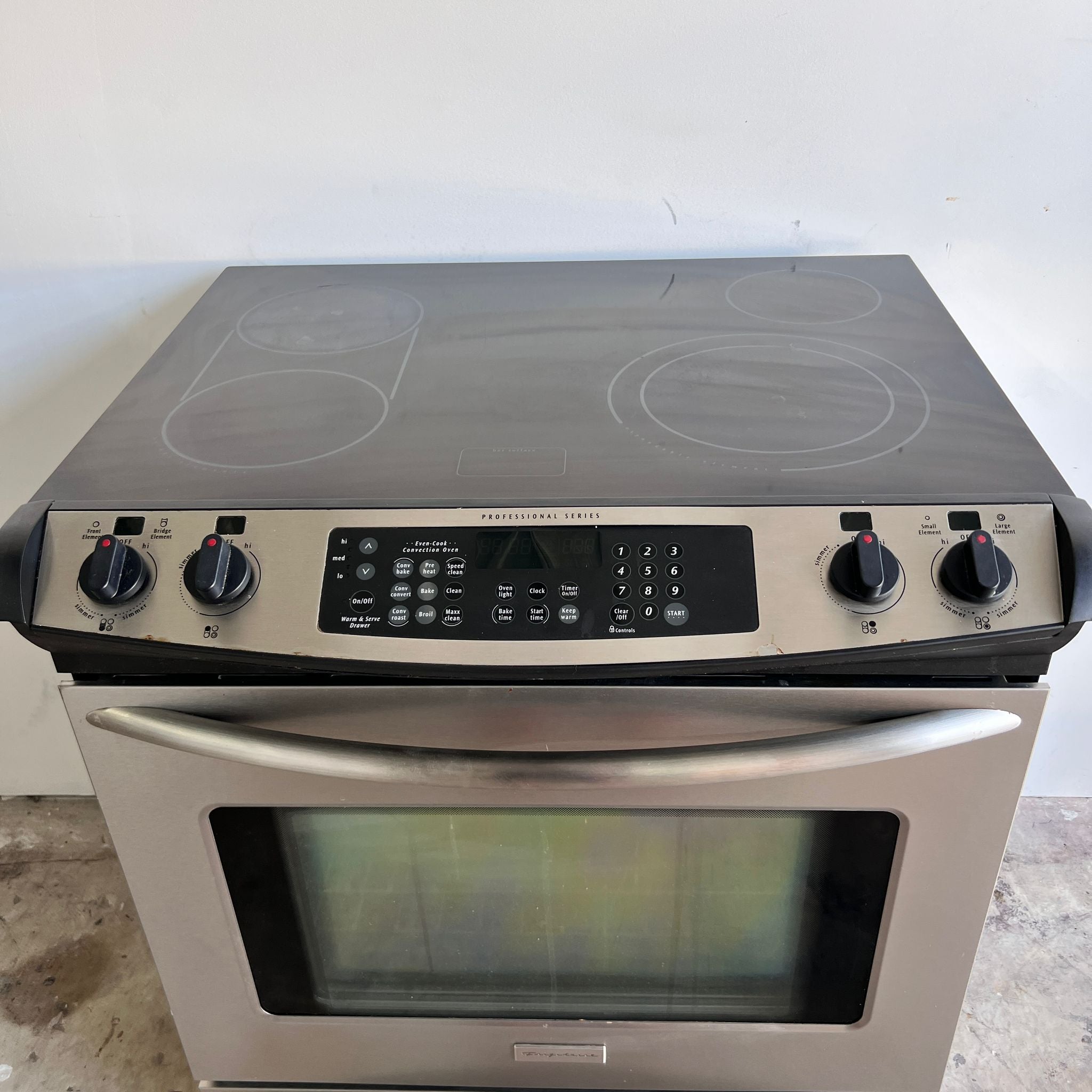 Frigidaire Stainless Steel Slide-In Electric Stove