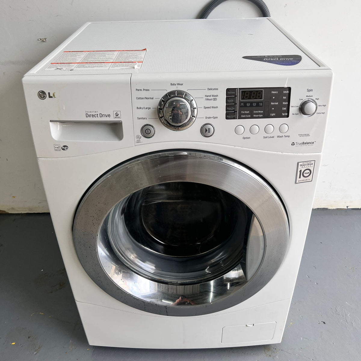LG Compact Washer Front Load 23"