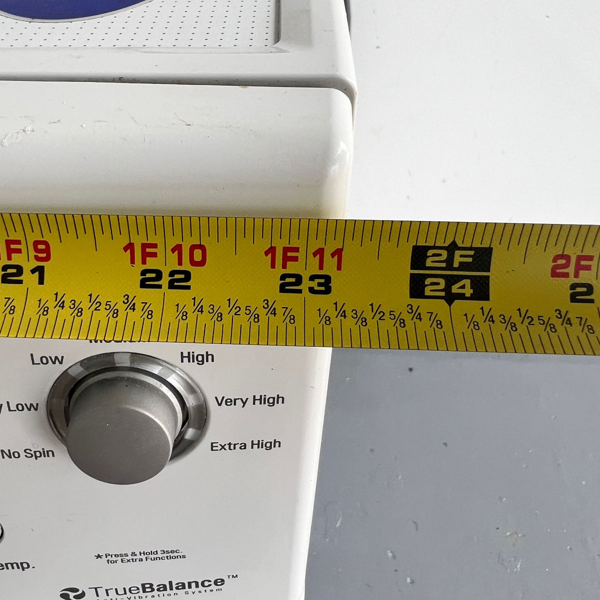 LG Compact Washer Front Load 23"