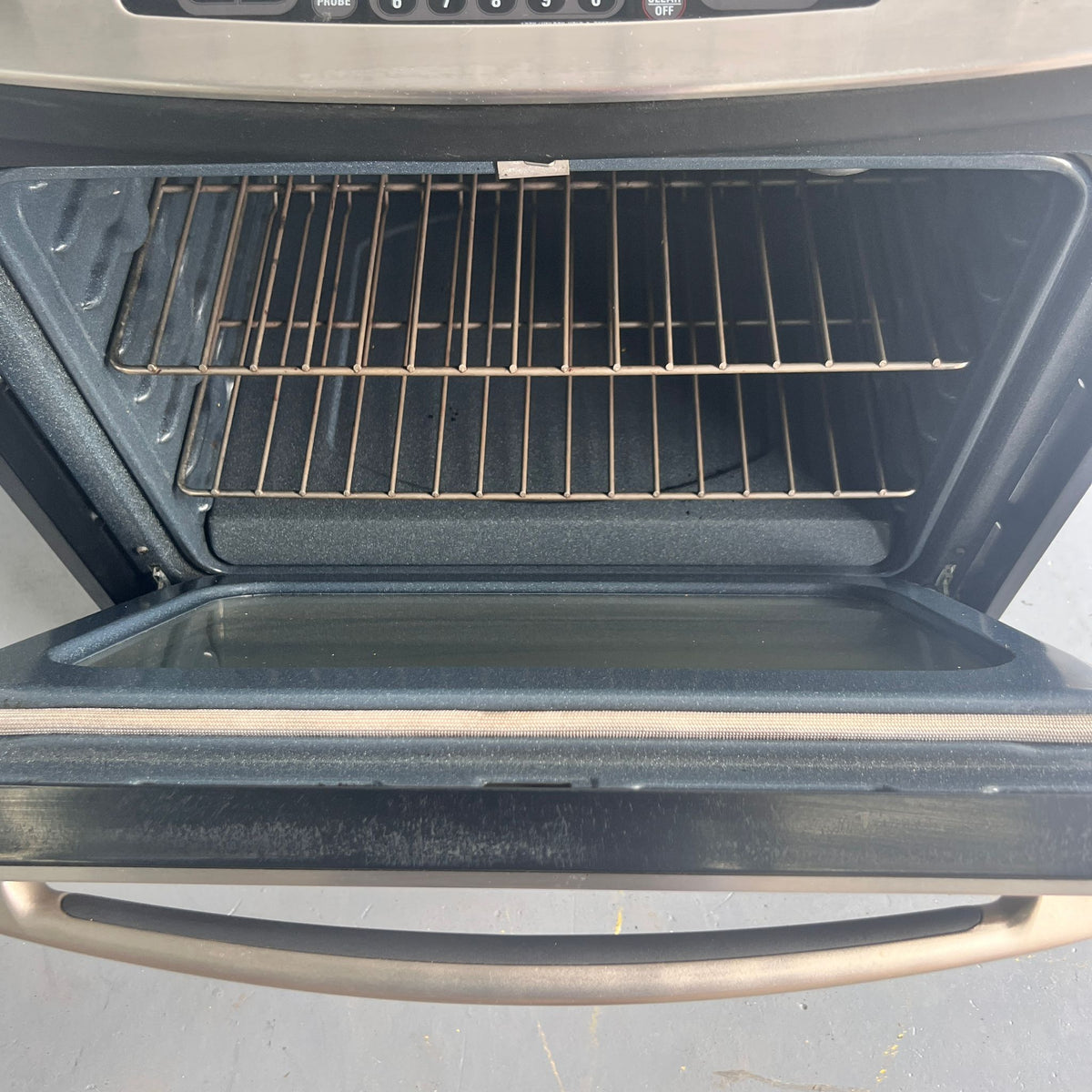 GE Profile Stainless Steel Slide-In Electric Stove