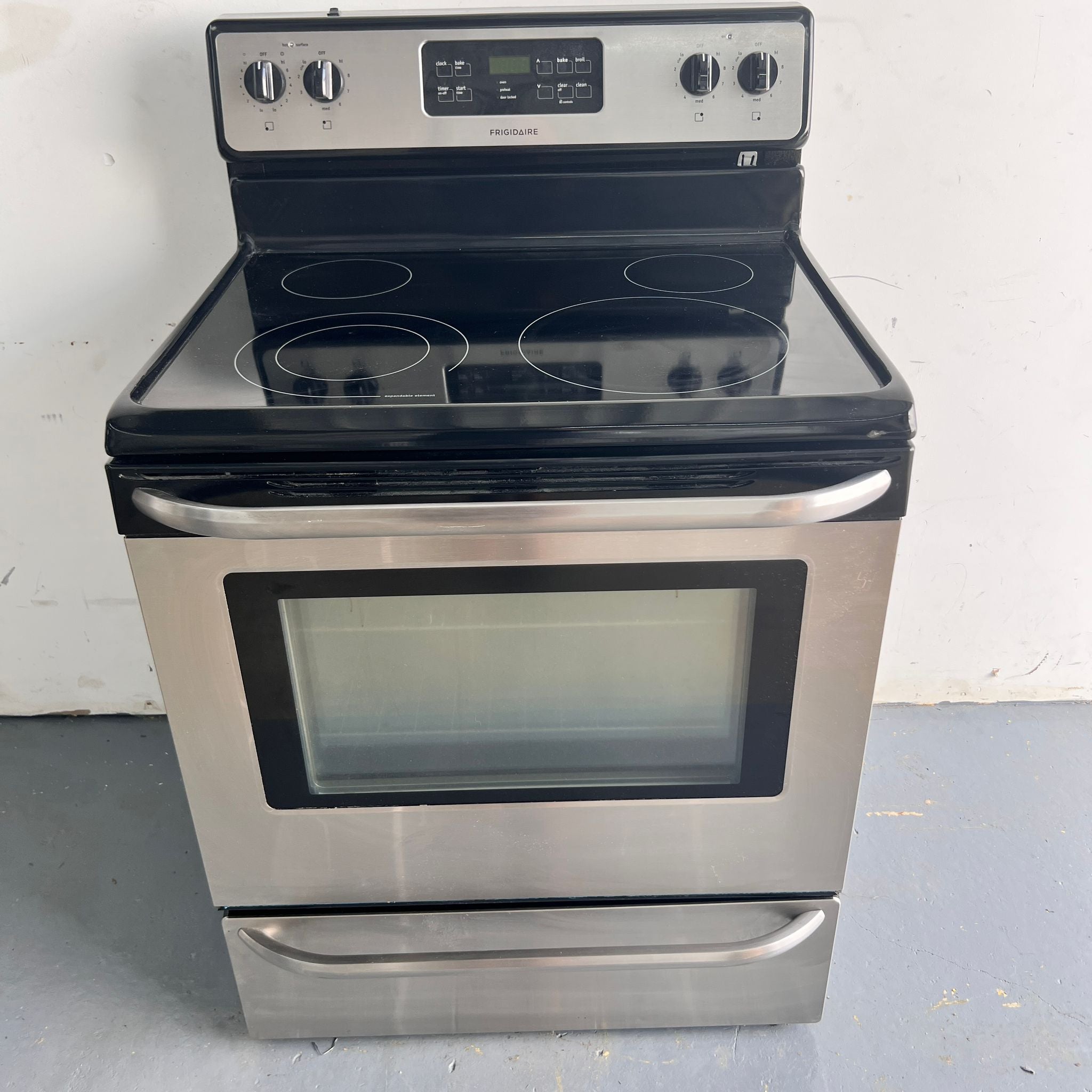 Frigidaire-Stainless-Steel-Electric-Stove
