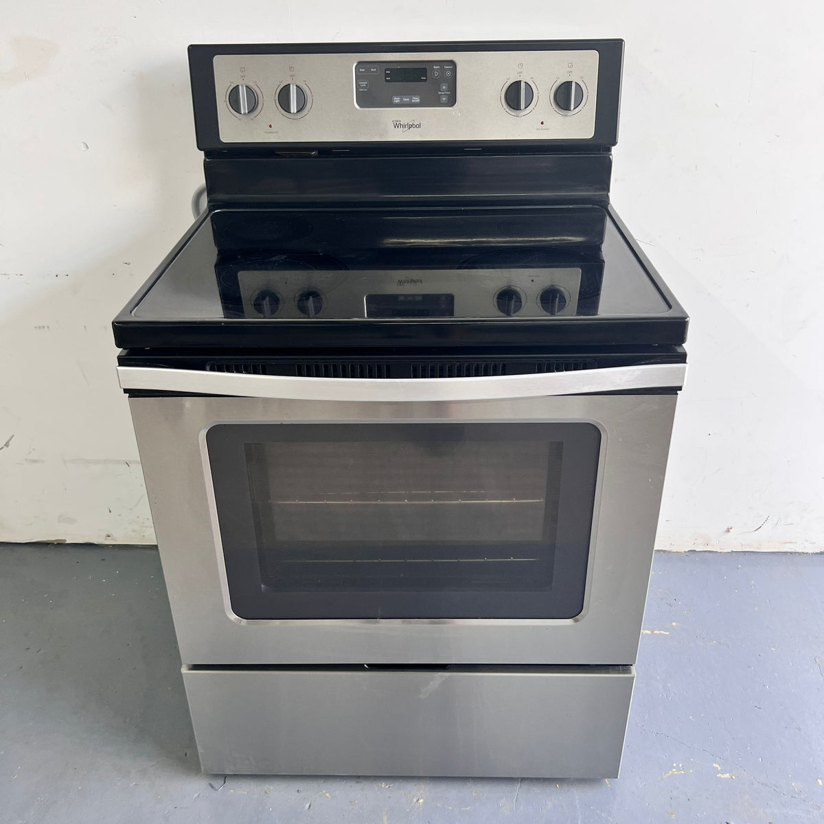 Whirlpool Stainless Steel Electric Stove