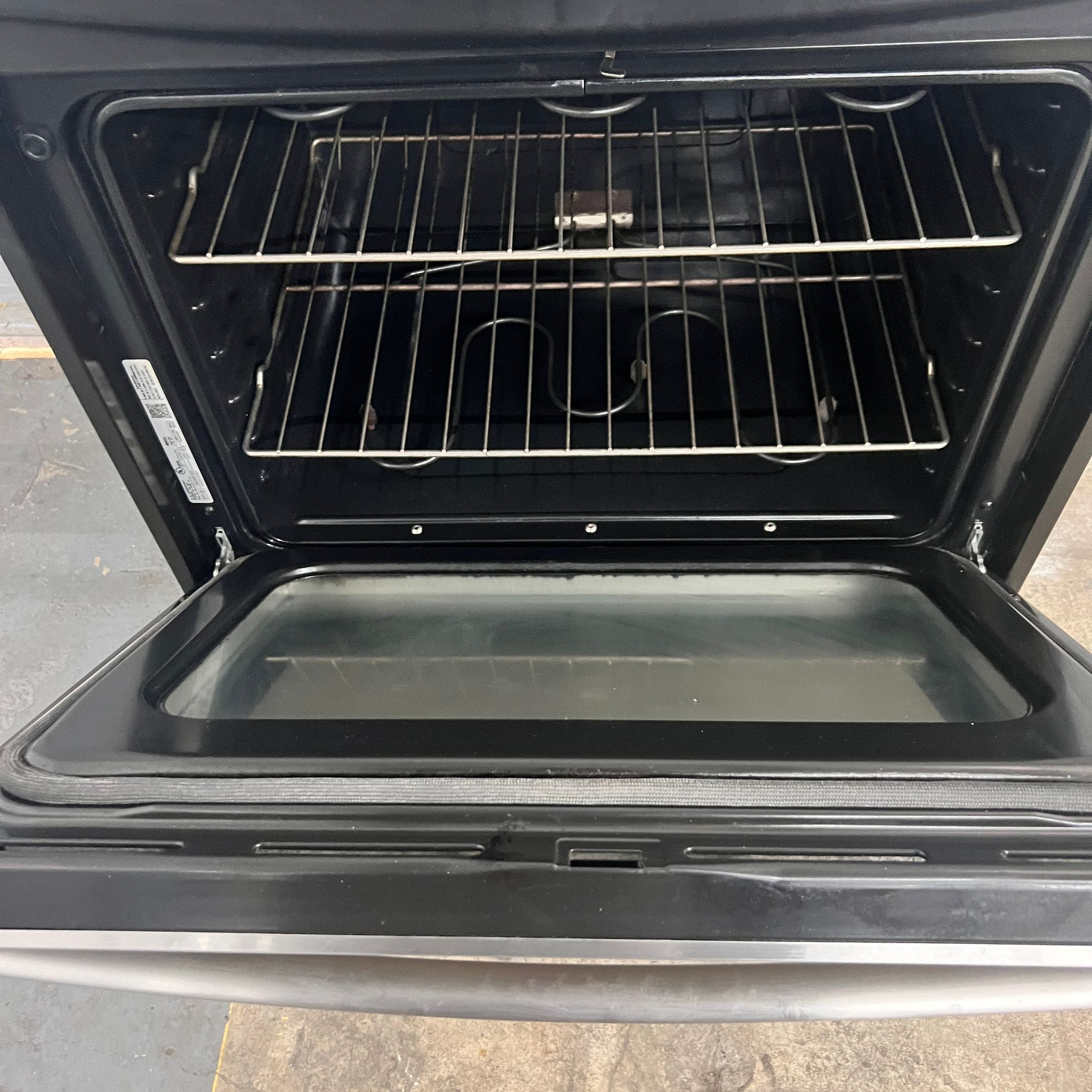 GE Stainless Steel Slide-In Electric Stove