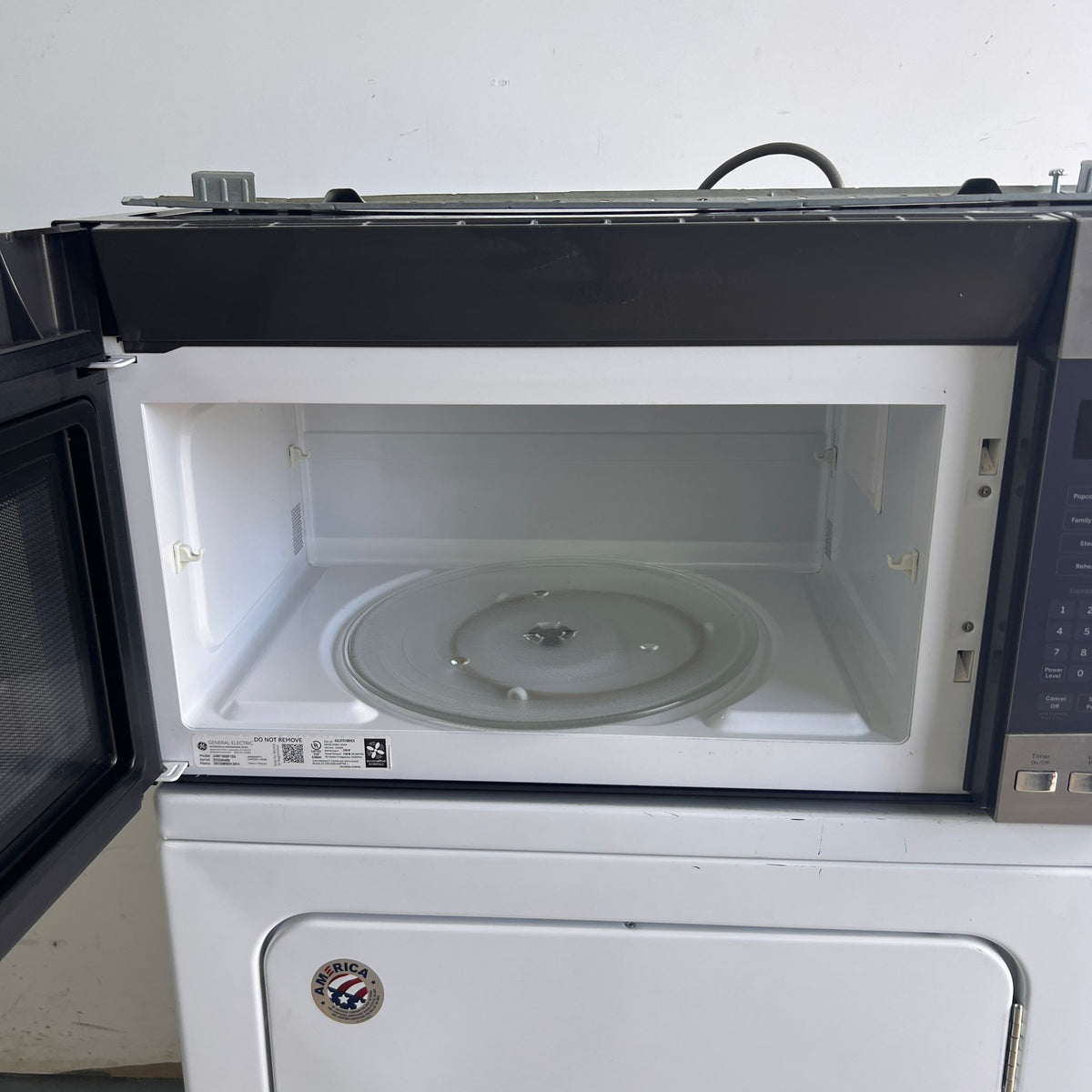 GE Stainless Steel Over-the-Range Microwave