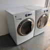 GE Washer and Dryer Front Load - White