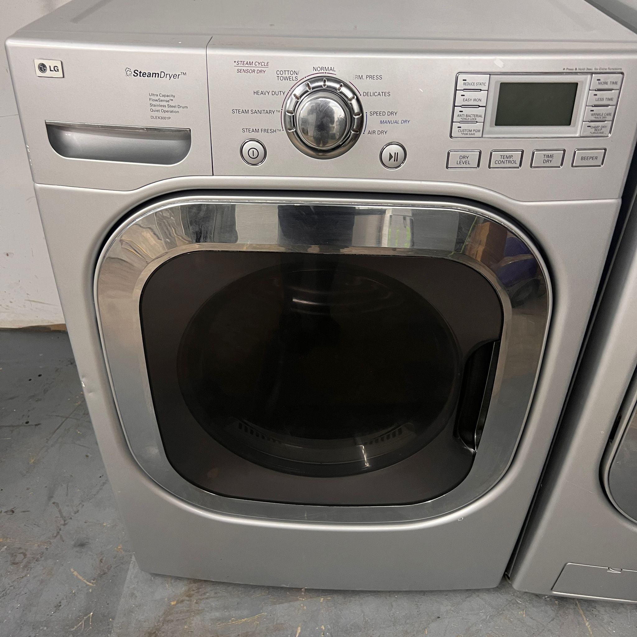 LG Washer and Dryer Front Load - Silver