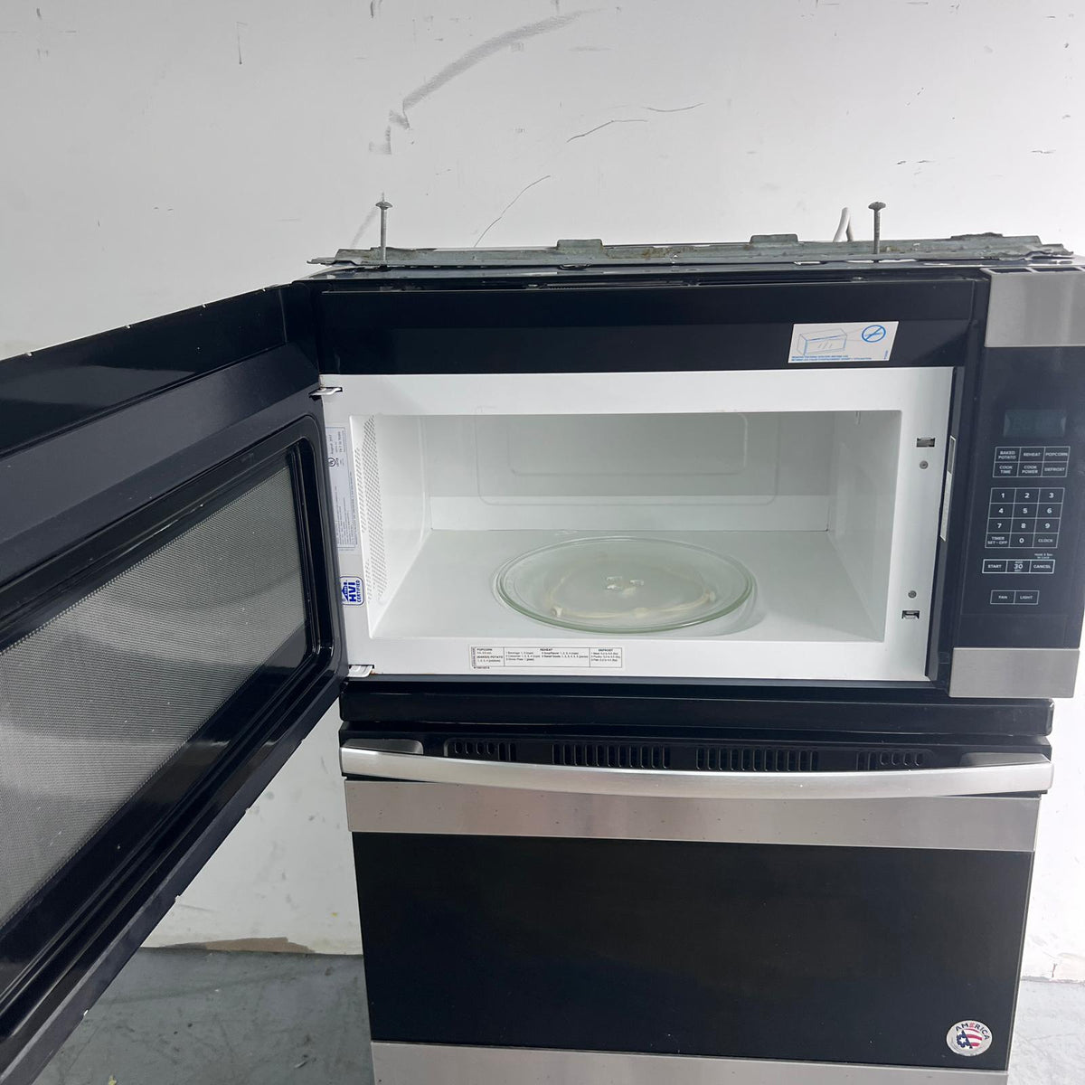 Amana Stainless Steel Over-the-Range Microwave