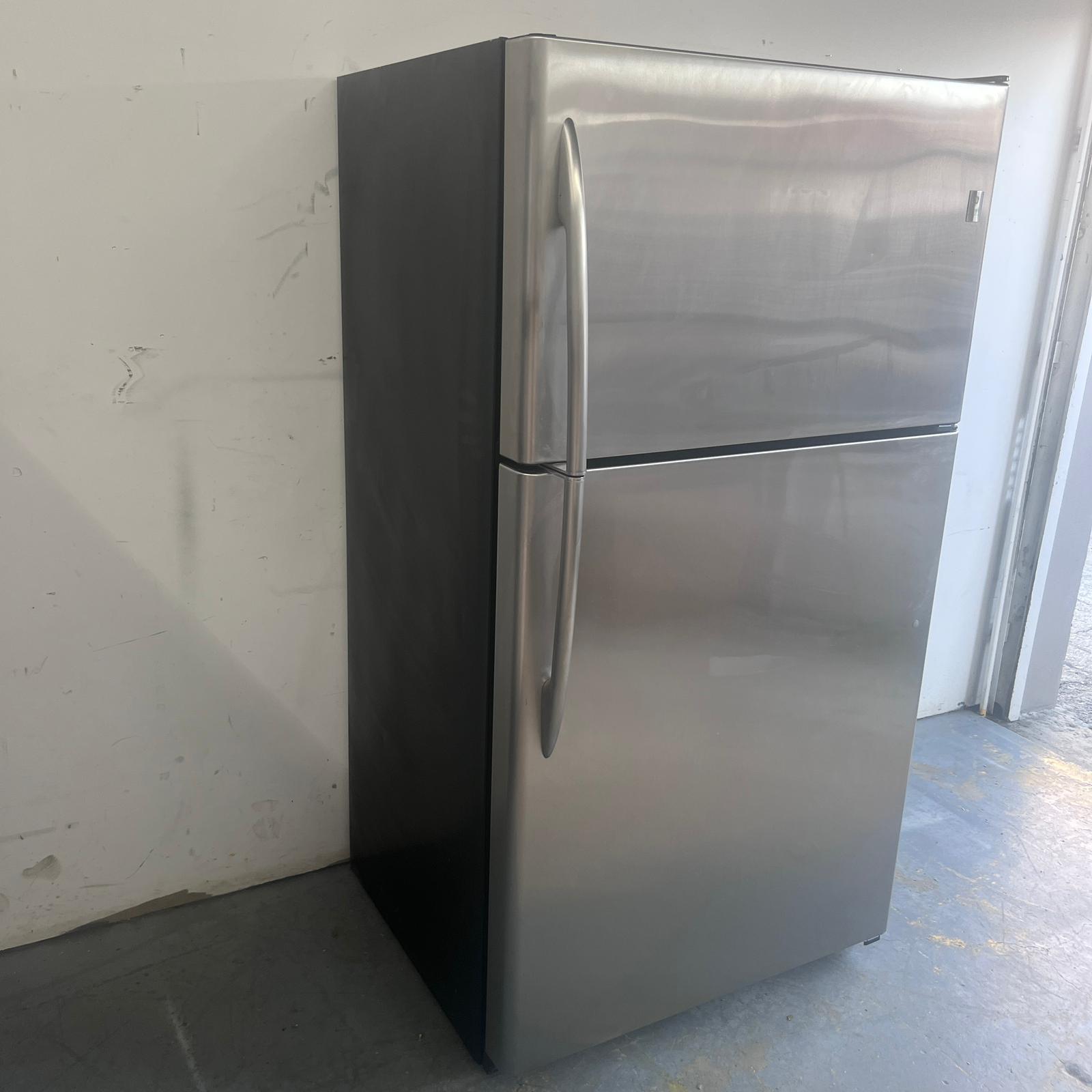 GE Profile Stainless Steel Top and Bottom Refrigerator