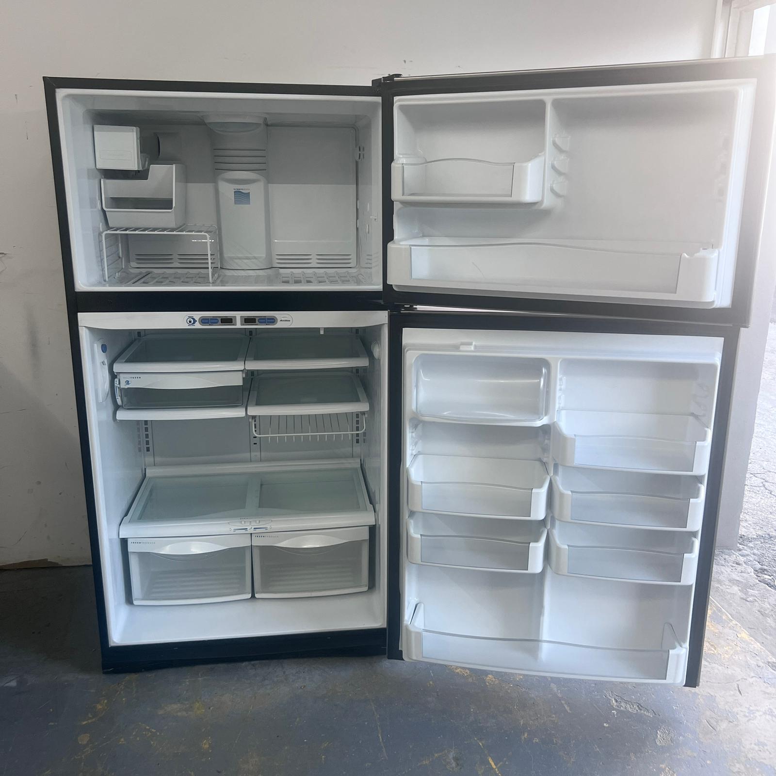 GE Profile Stainless Steel Top and Bottom Refrigerator