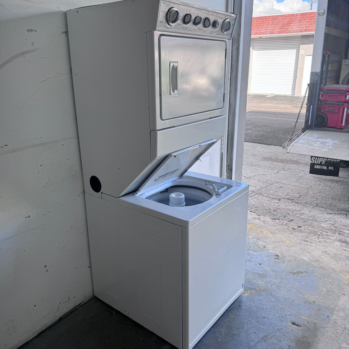 27" Whirlpool Stackable Washer and Dryer