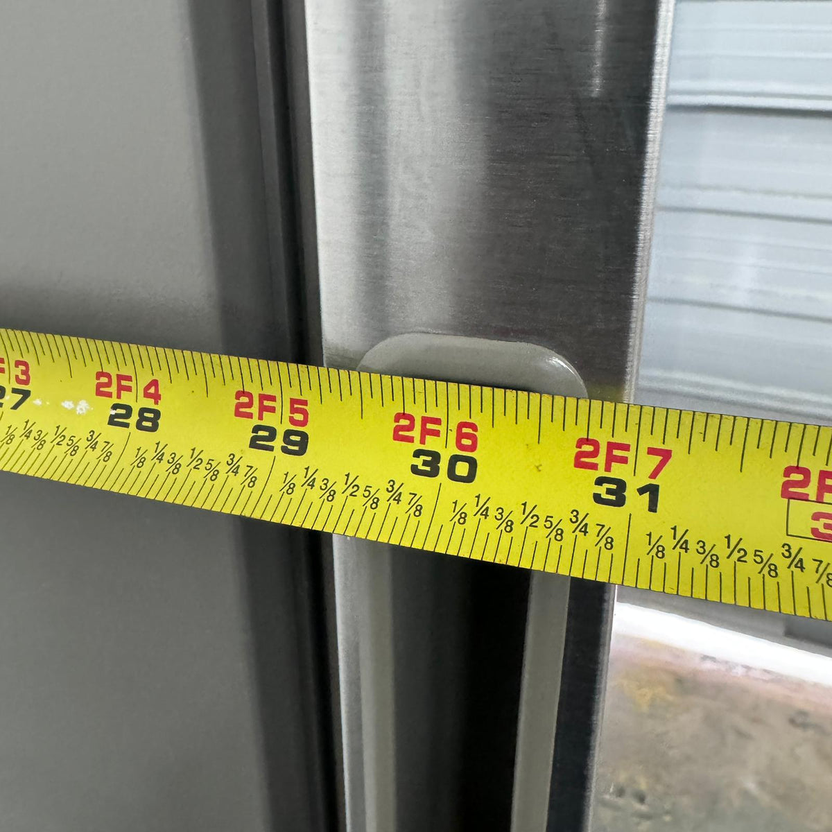 Amana Stainless Steel Top and Bottom Refrigerator