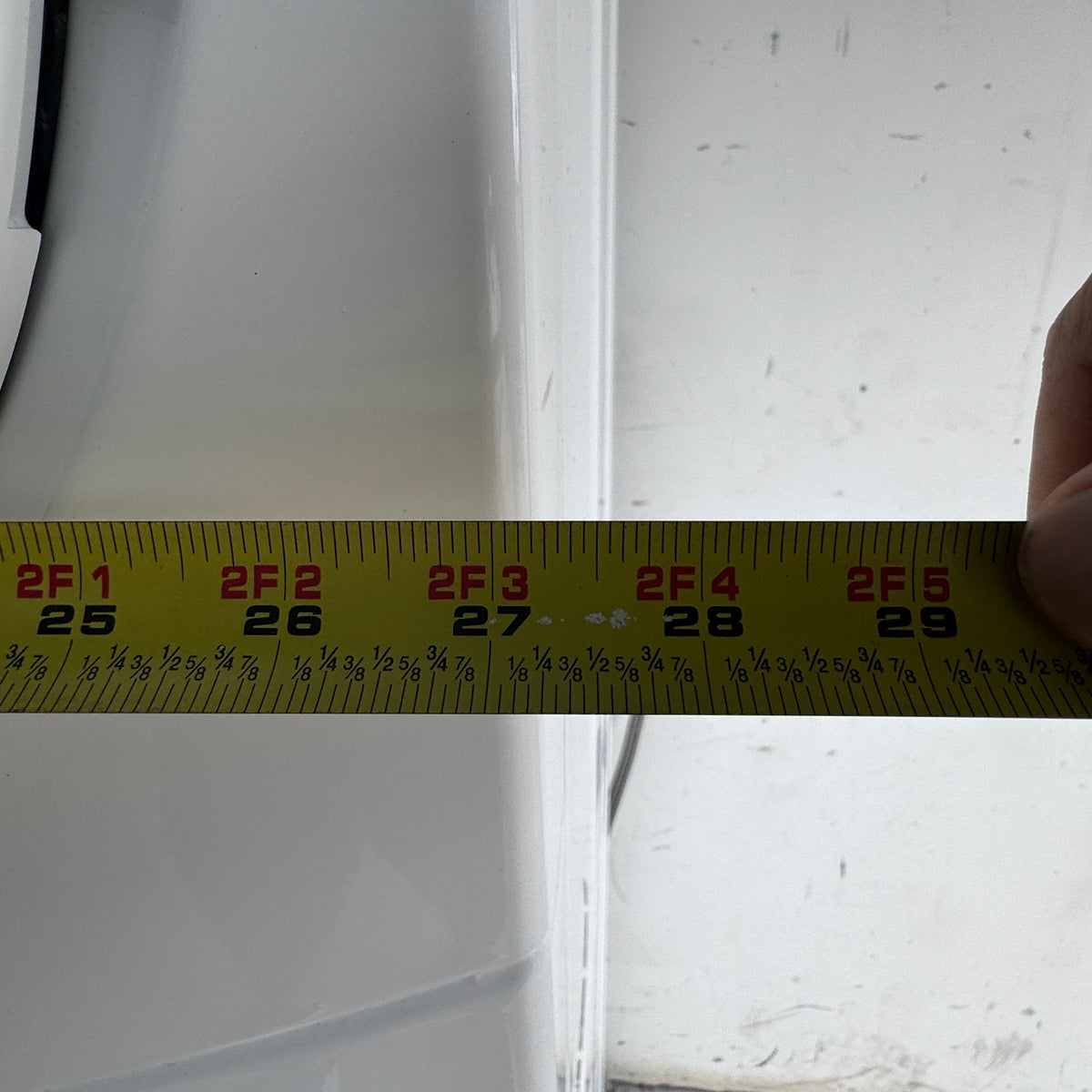 GE Washer and Dryer Front Load - White
