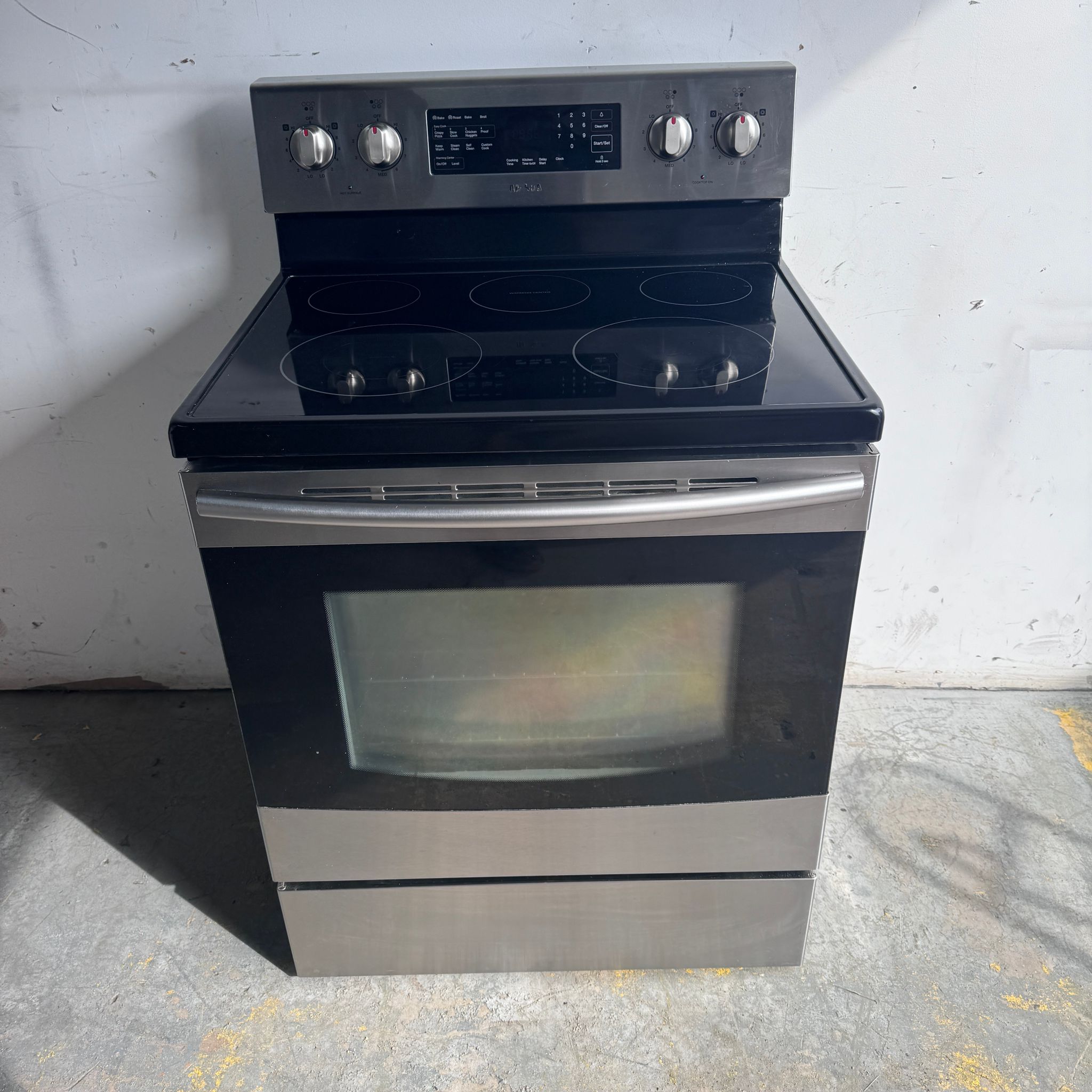 Samsung-Stainless-Steel-Electric-Stove