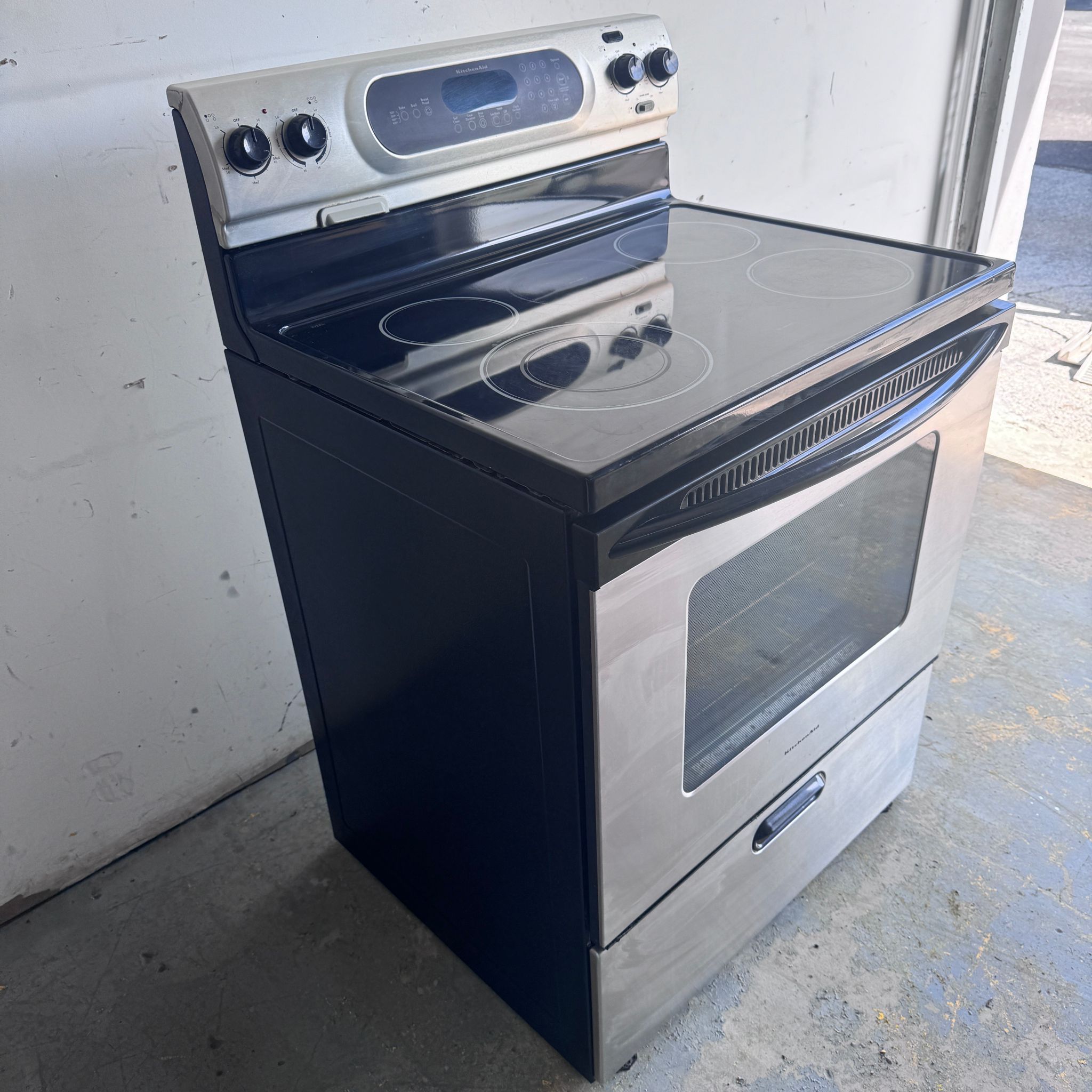 KitchenAid Stainless Steel Electric Stove – AQS