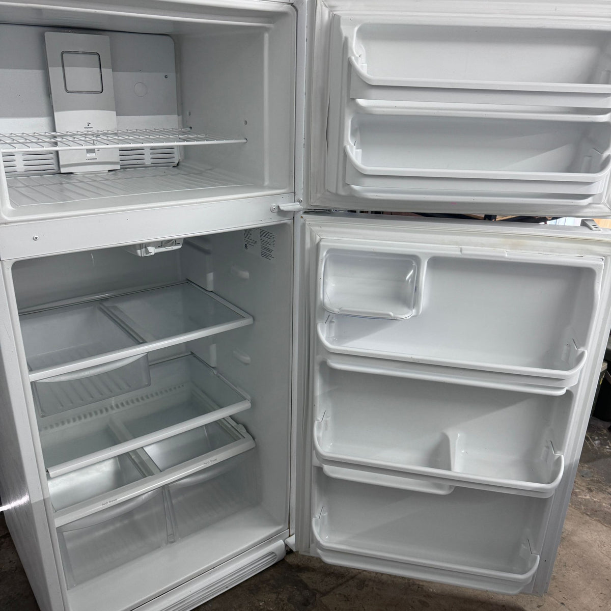 Frigidaire Top and Bottom Refrigerator