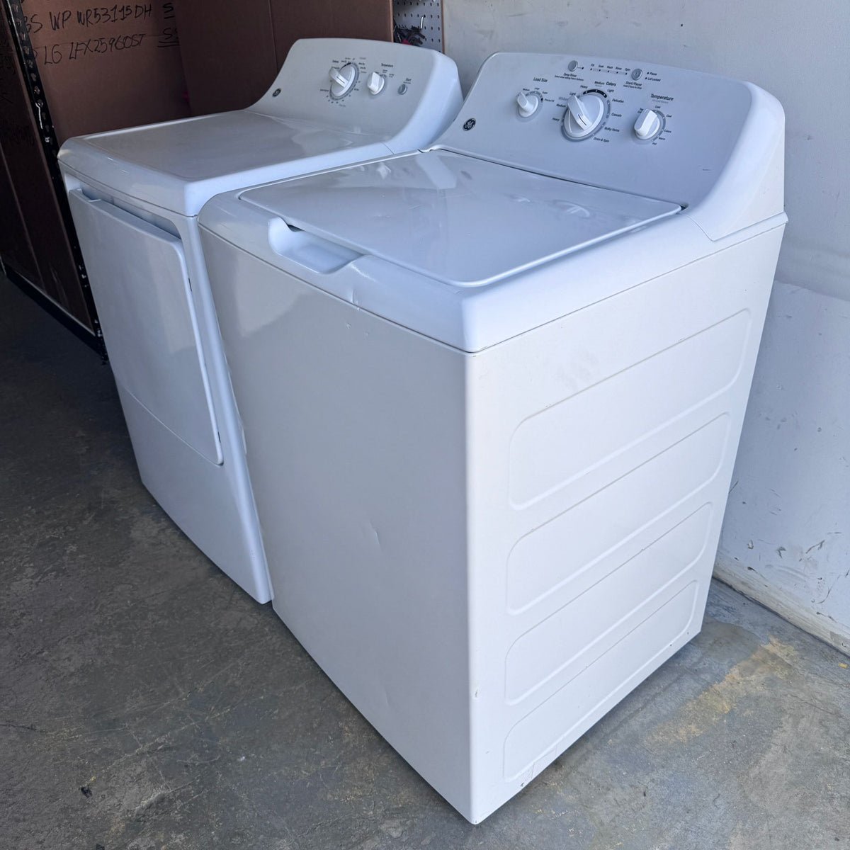 GE Washer and Dryer Set