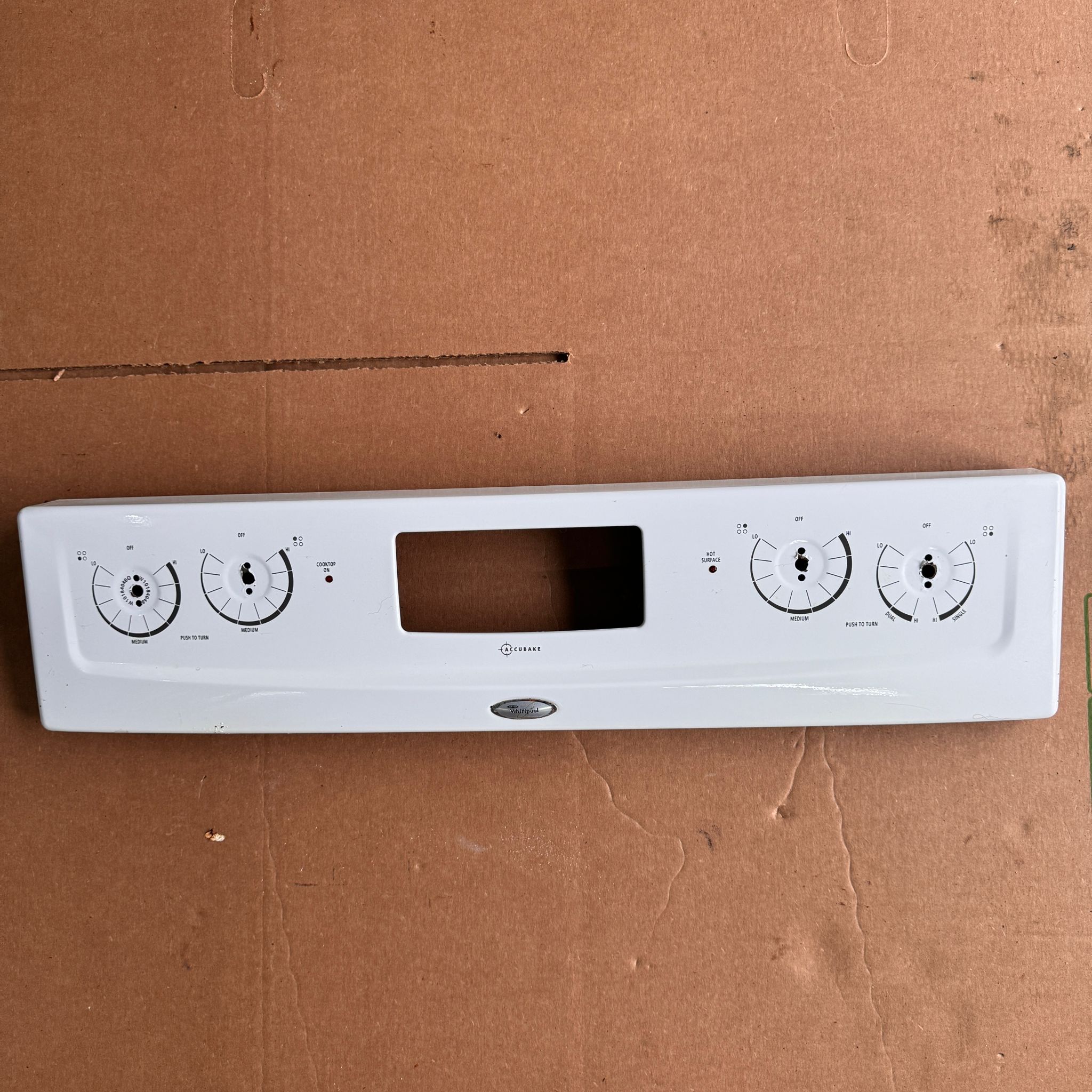 Whirlpool-Range-Control-Panel-W10184046 