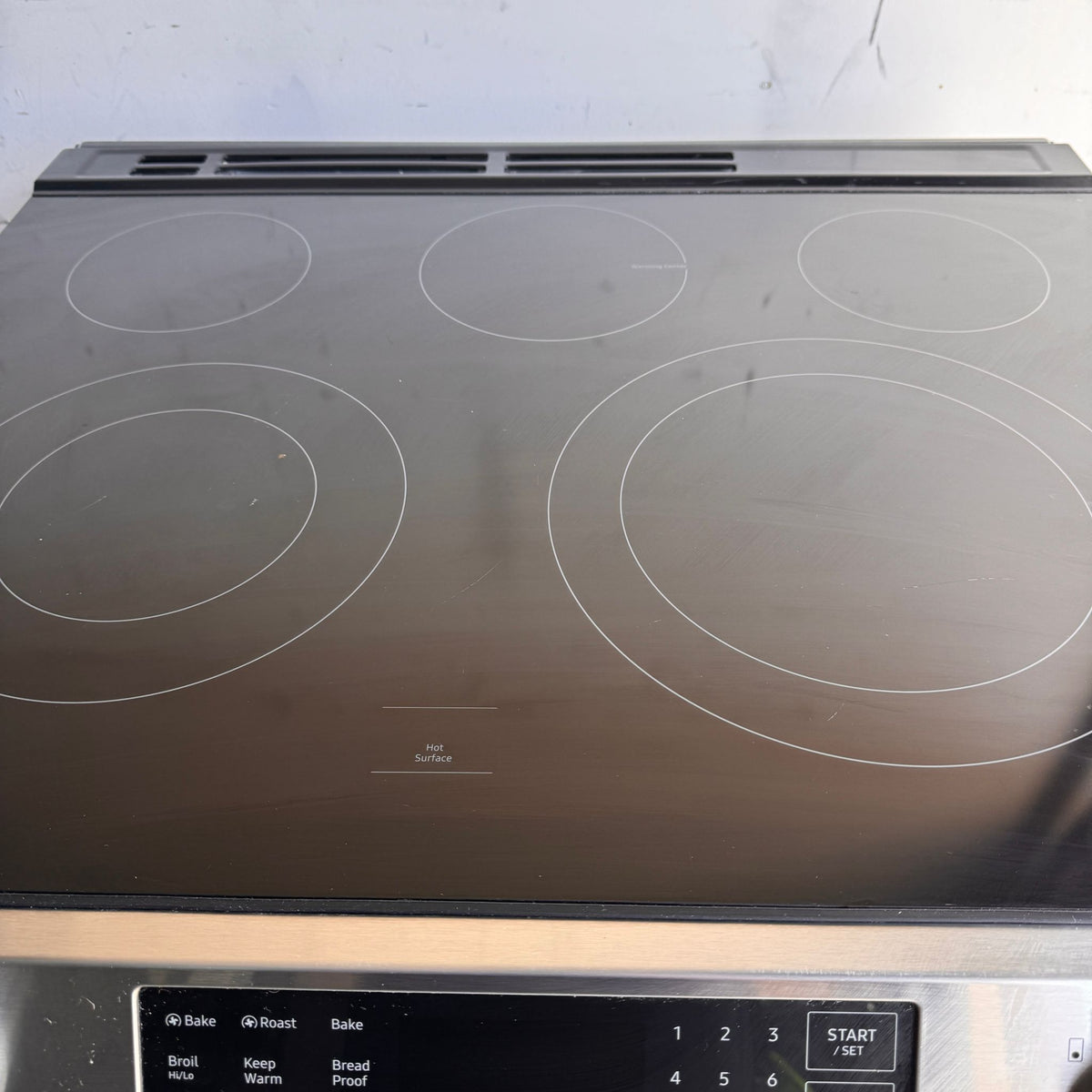 Samsung Stainless Steel Slide-In Electric Stove