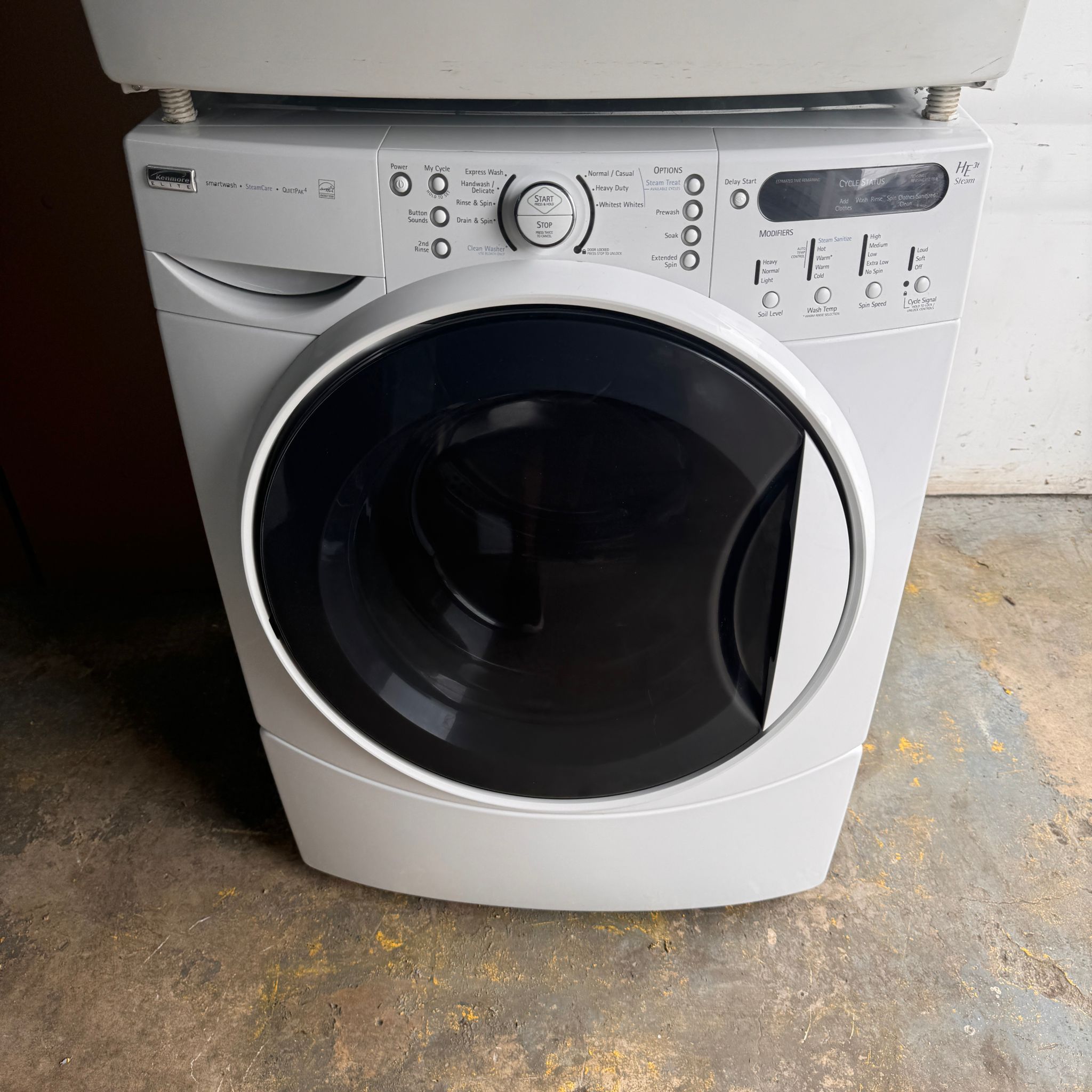 Kenmore Washer and Dryer Front Load