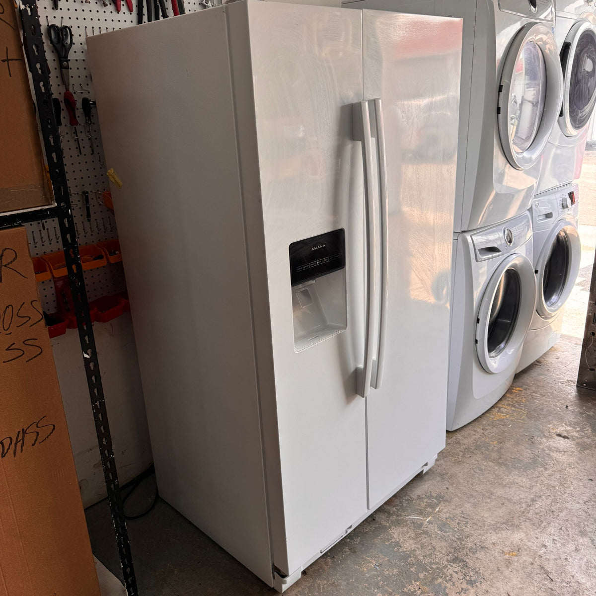 Amana Side by Side Refrigerator