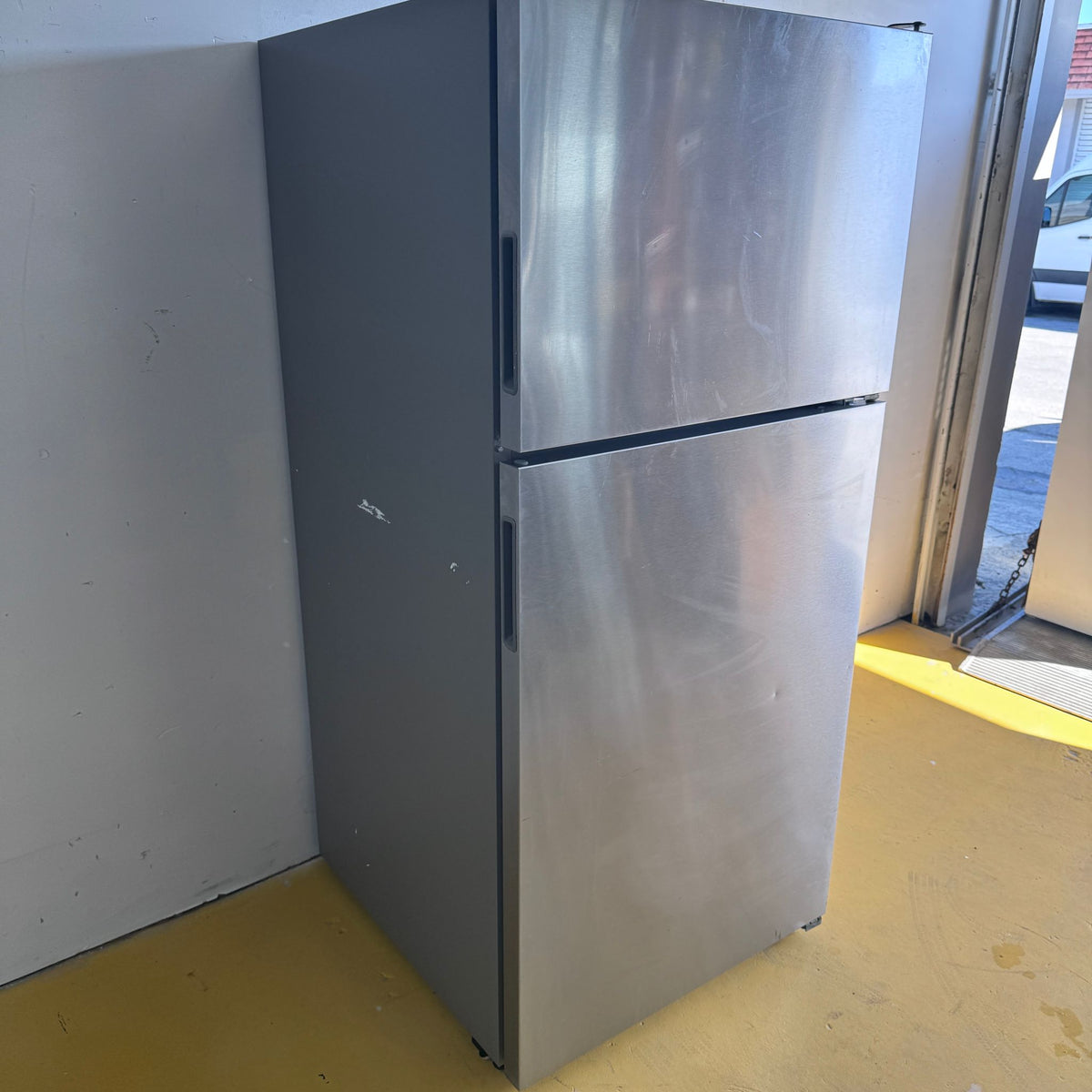Whirlpool Stainless Steel Top and Bottom Refrigerator
