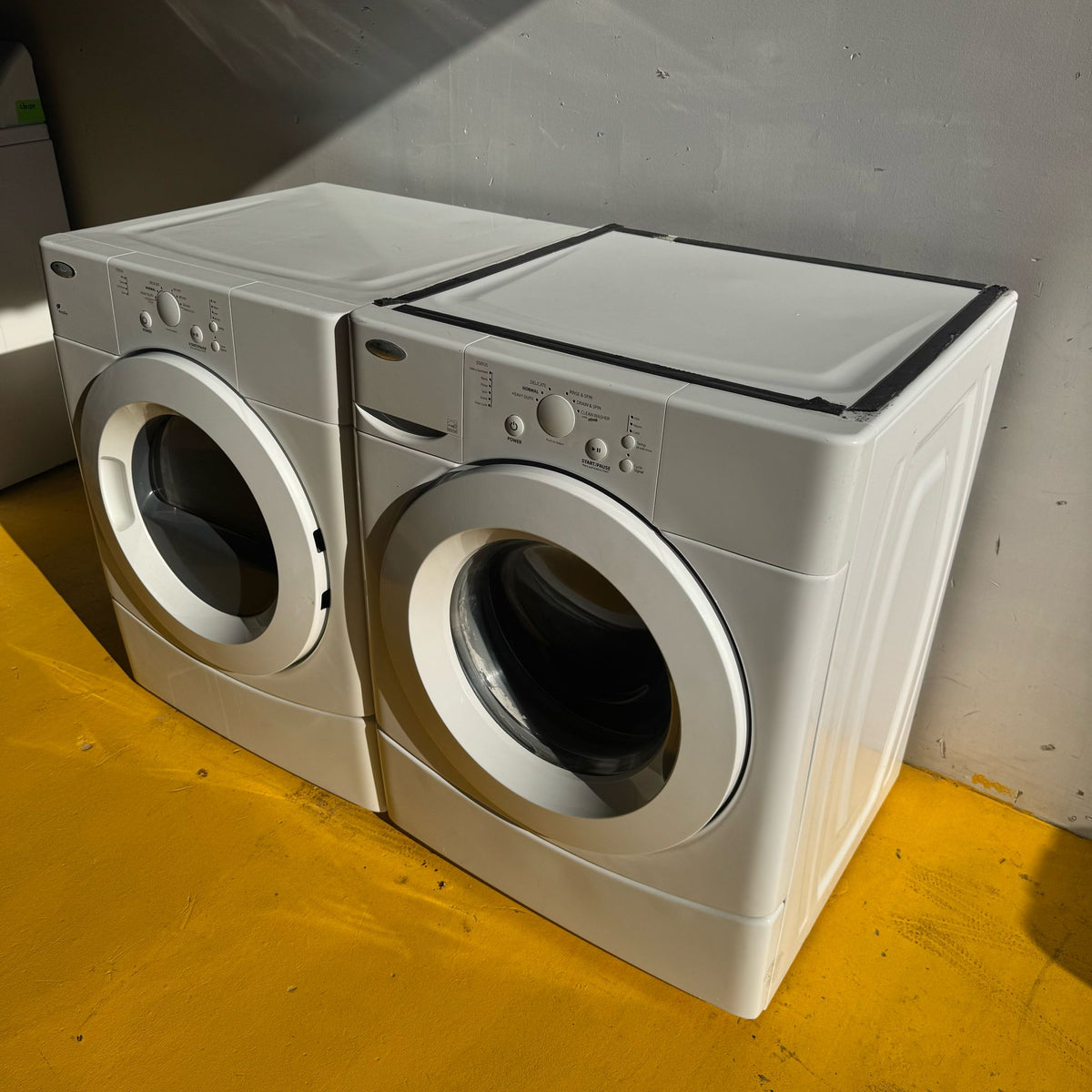 Whirlpool Washer and Dryer Front Load