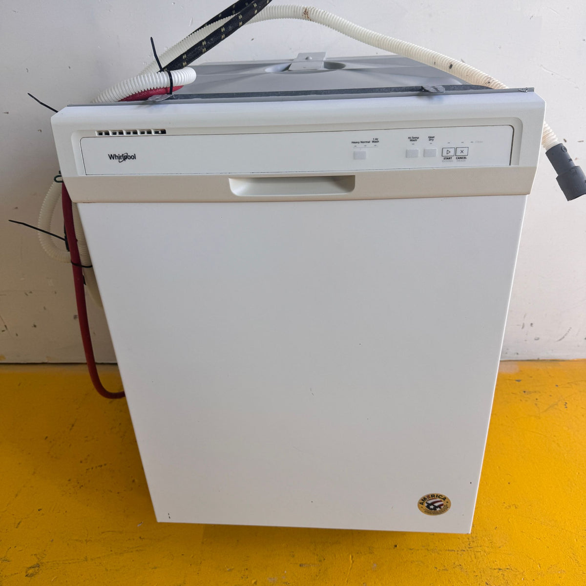 Whirlpool White Dishwasher