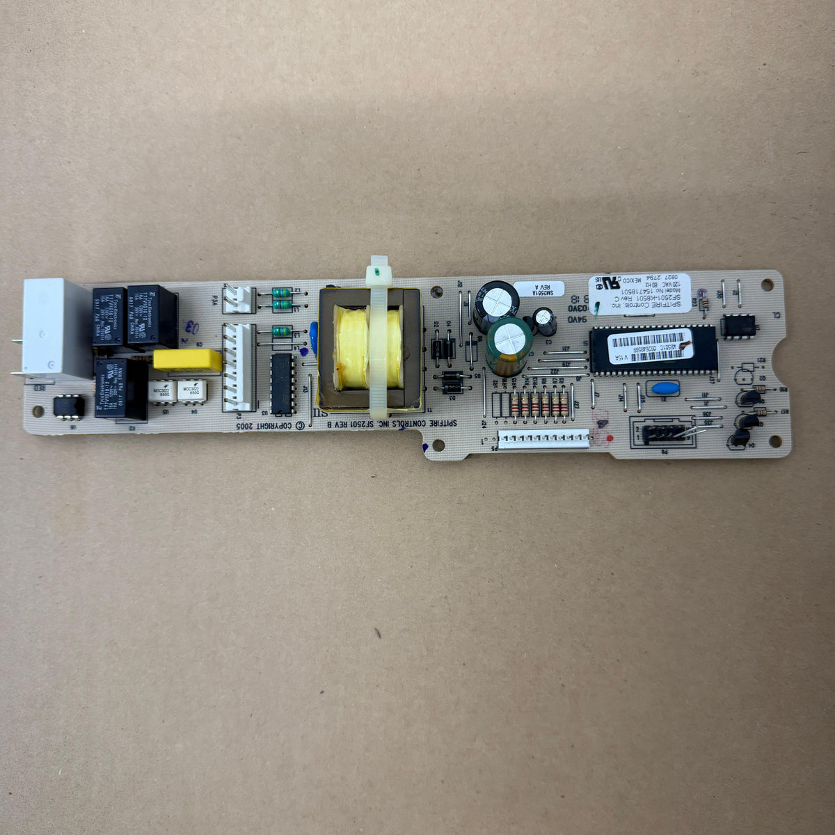 Frigidaire Dishwasher Control Board 1547182501 5304512731 Rev C