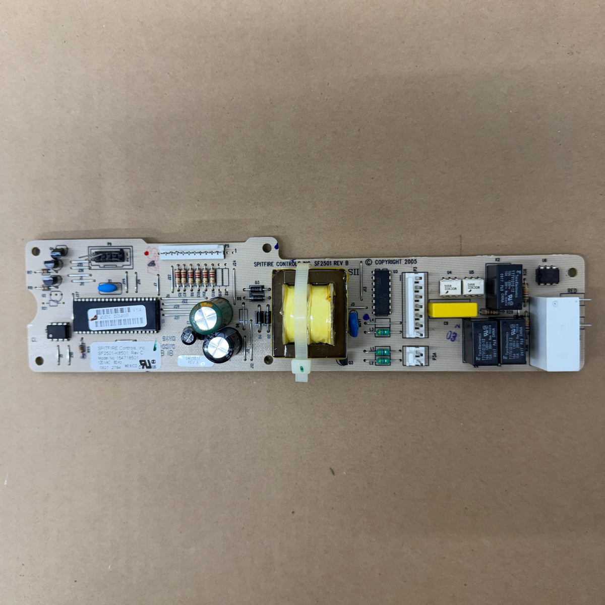 Frigidaire Dishwasher Control Board 1547182501 Rev C