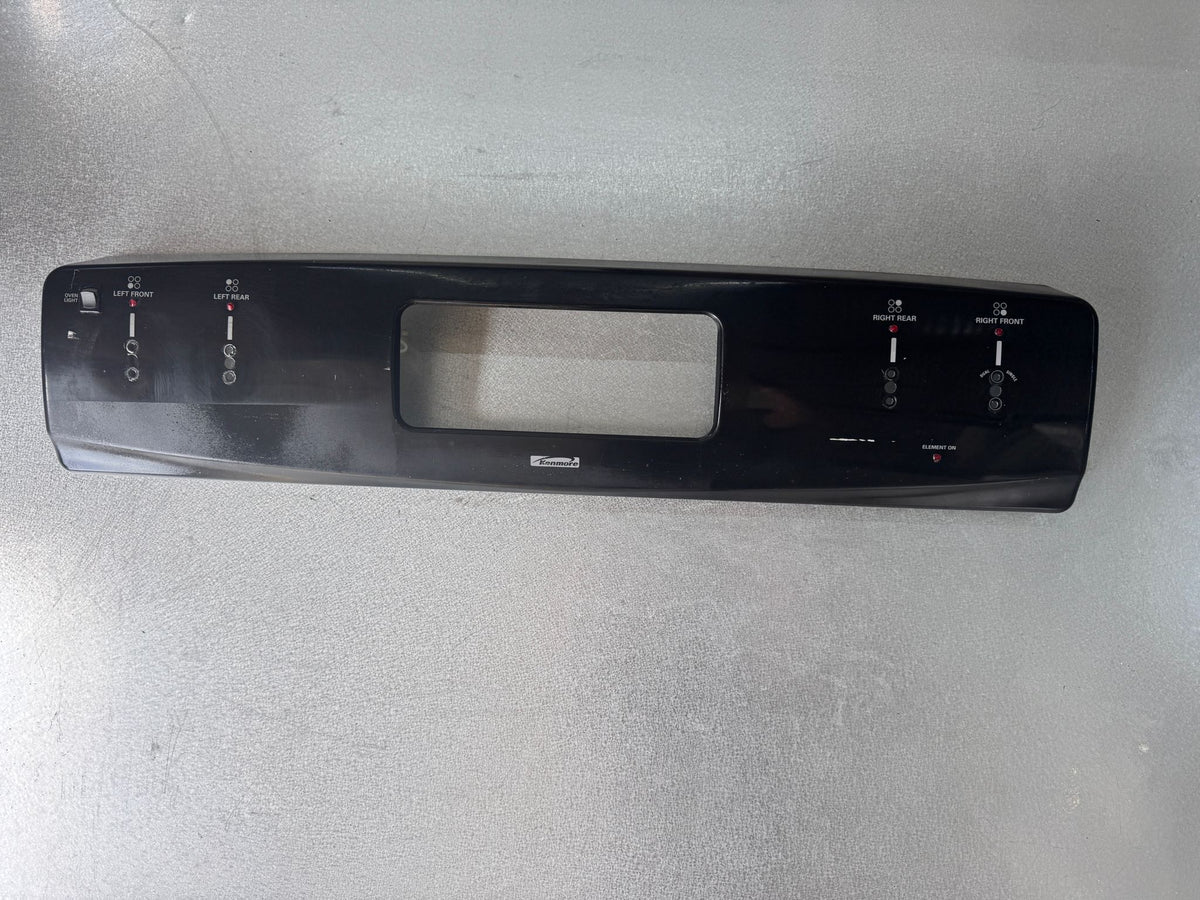 Kenmore Range Control Panel (Black) 316402710