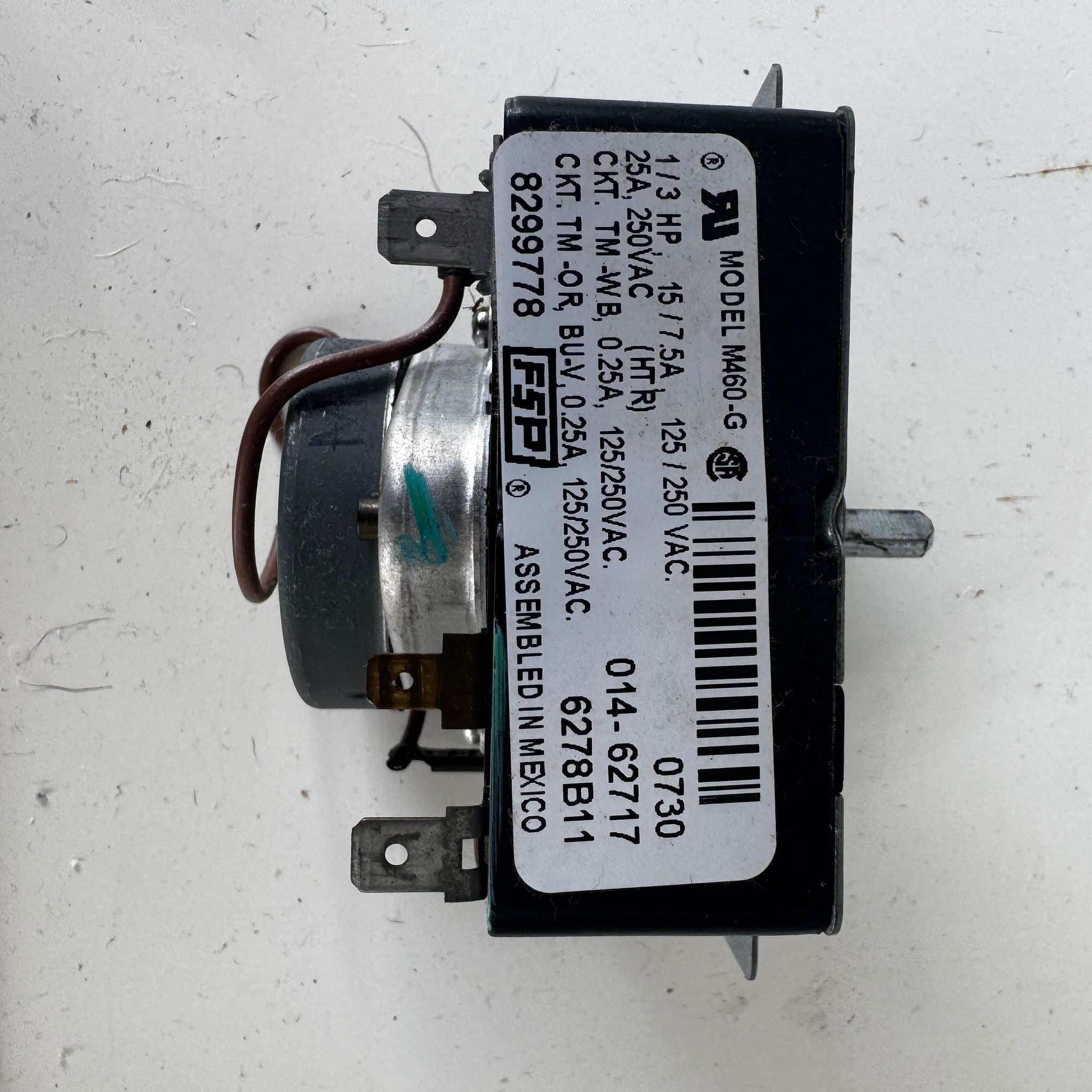 Whirlpool Dryer Timer WP8299778 8299778