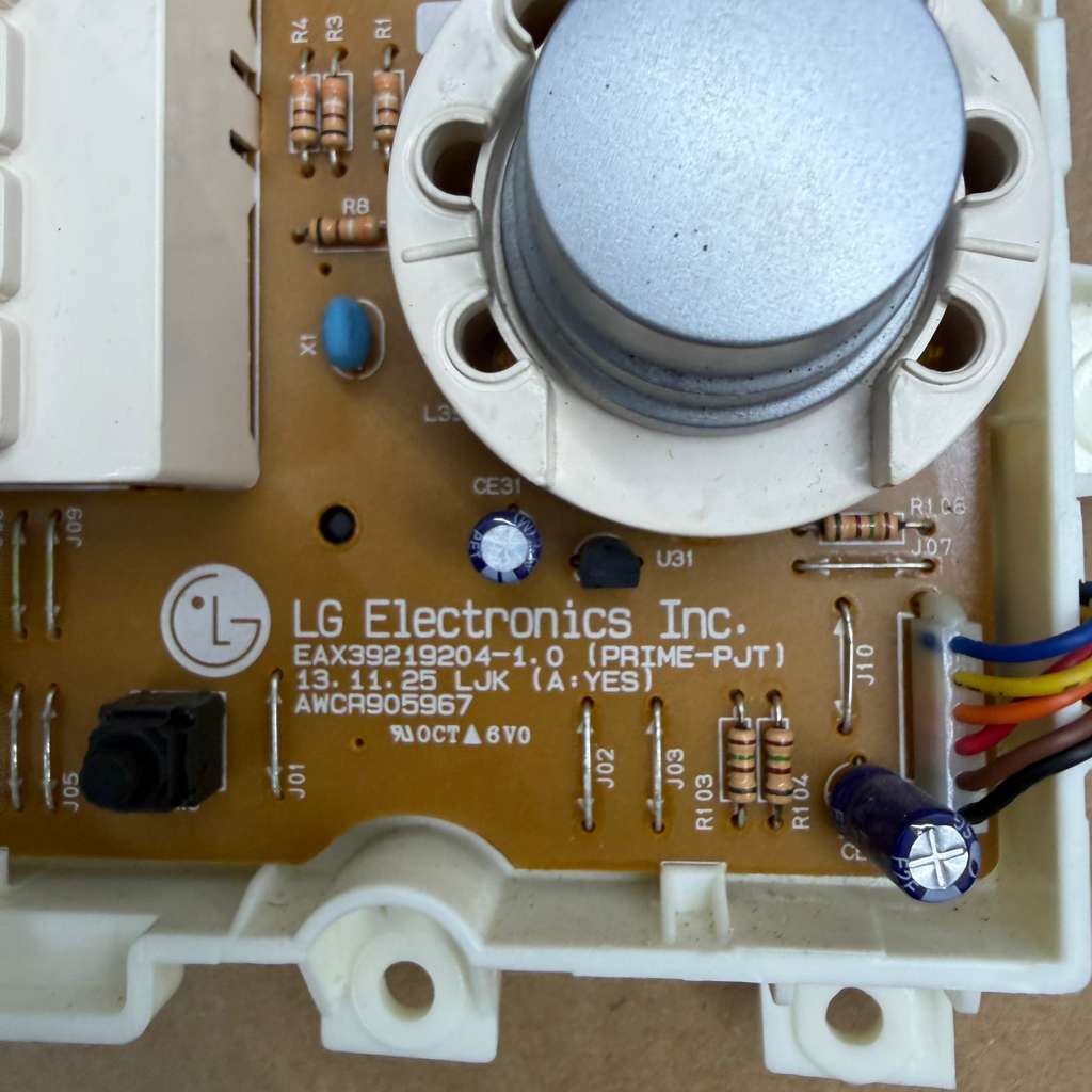 LG Washer Display Control Board EBR39219643