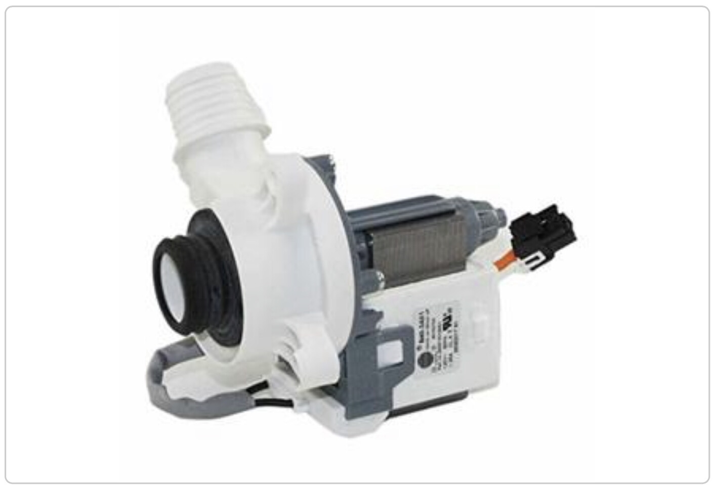 GE Washer Drain Pump Assembly WH23X28418