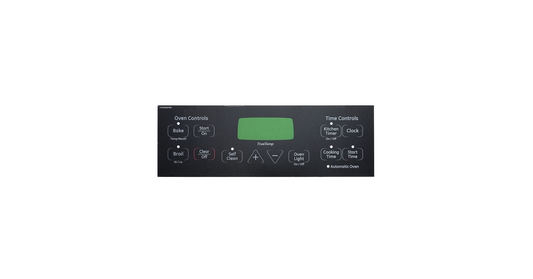 GE Stove Range Oven Control Faceplate WB27T11005