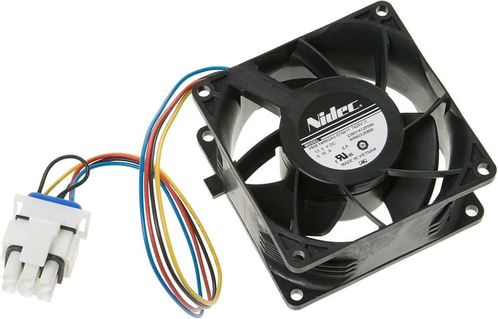 GE Refrigerator Evaporator Fan Motor WR60X26866
