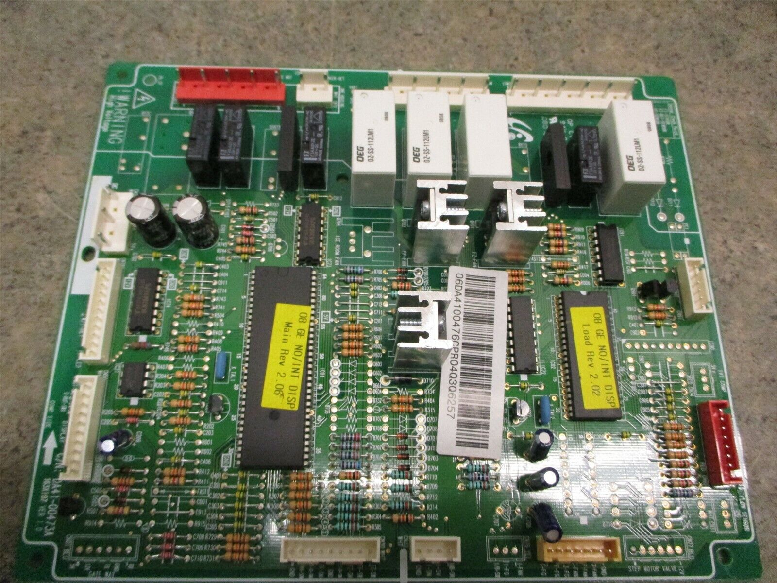 GE Refrigerator Main Circuit Board DA41-00473 WR55X10805