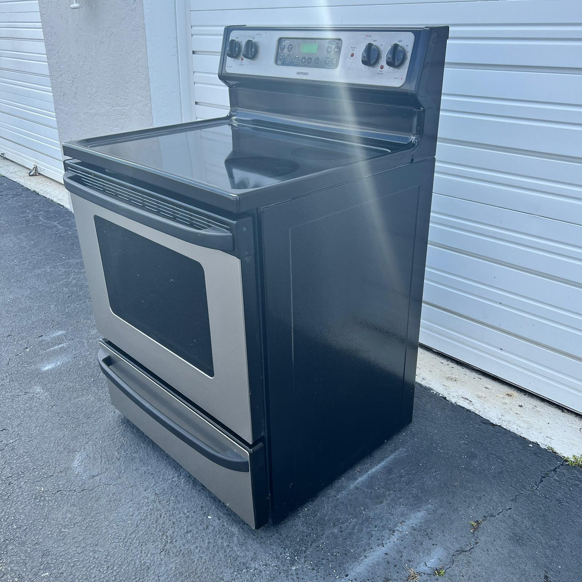 Hotpoint Stainless Steel Electric Stove