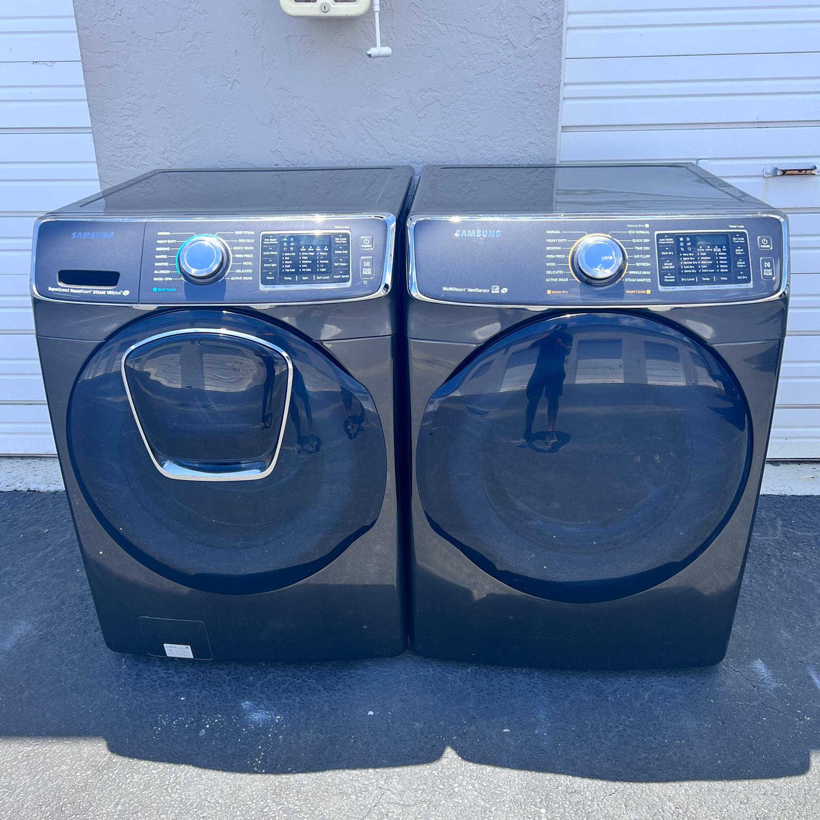 Samsung Smarthome AddWash™ Front Load Washer and Dryer. 100% FULLY WORKING!